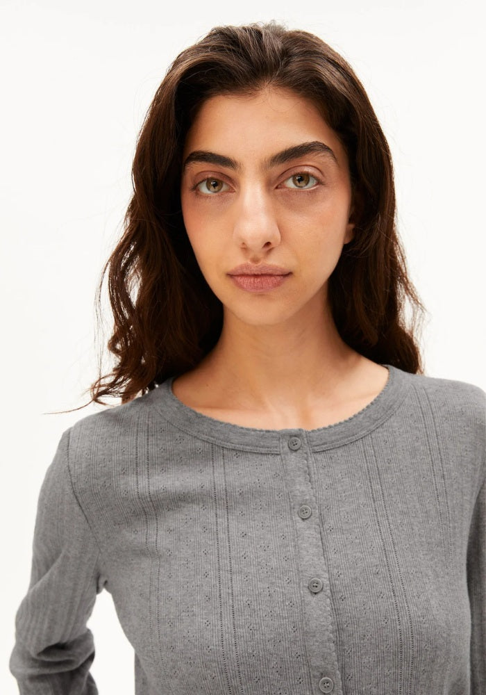 Pointelle Cardigan