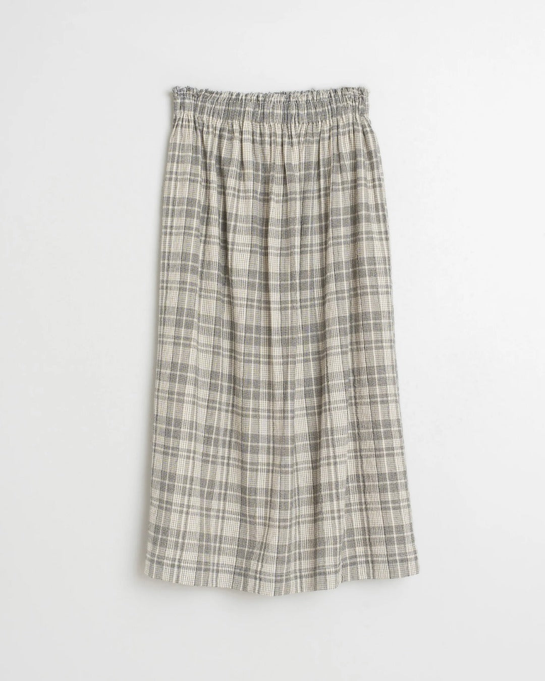 Cotton Plaid Skirt