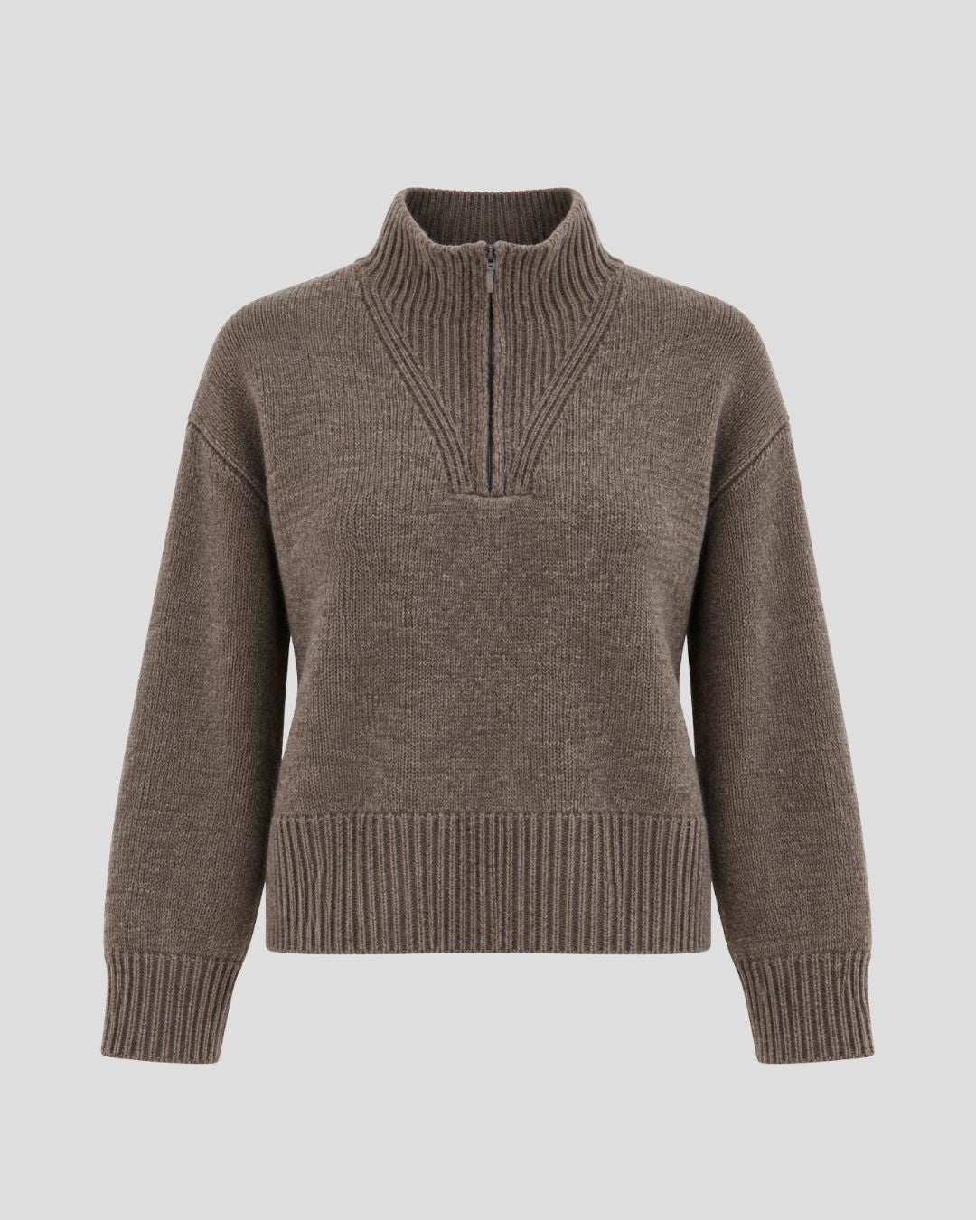 Yak Down Quarter Zip Sweater