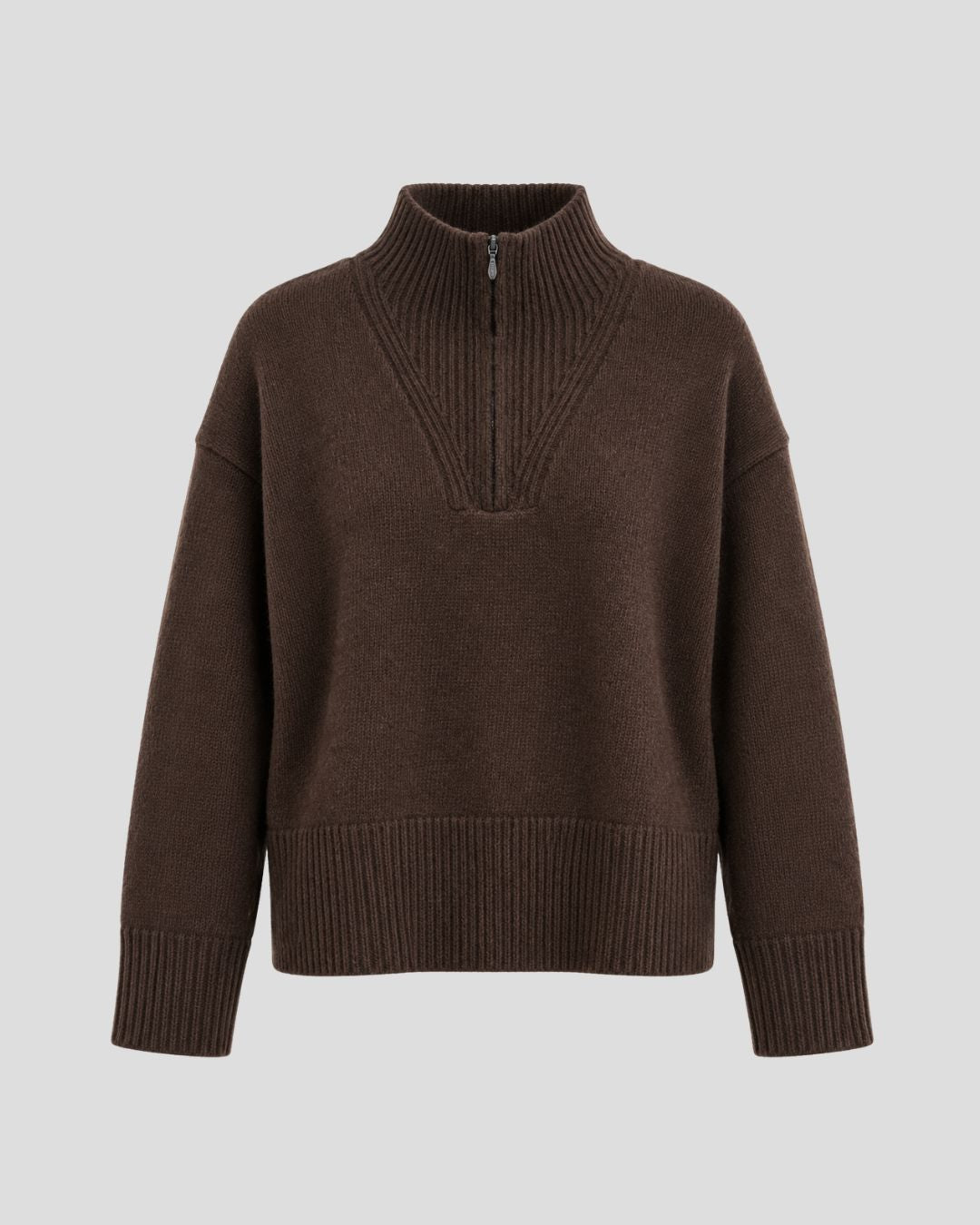 Yak Down Quarter Zip Sweater