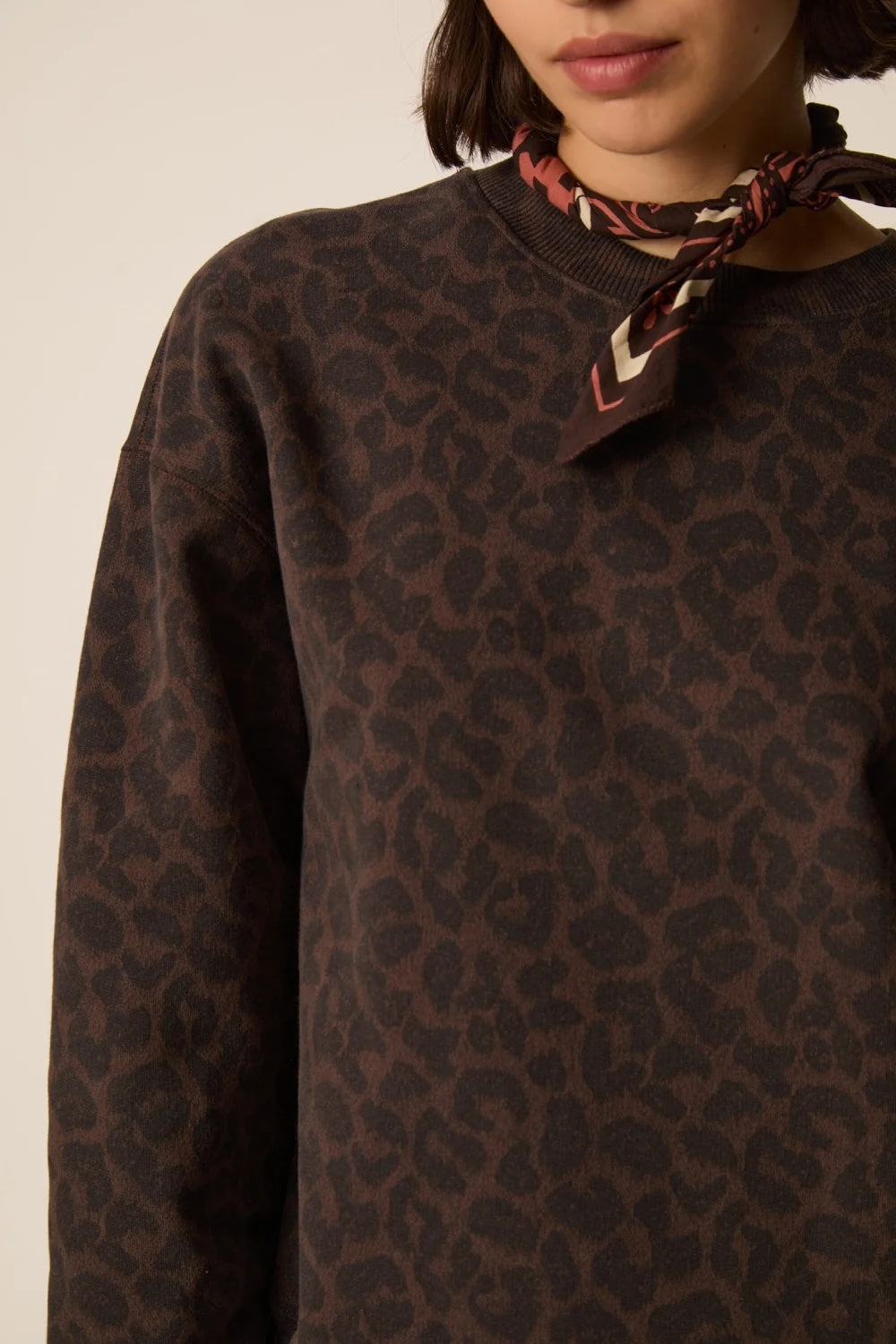 Jacinthe Leopard Sweatshirt