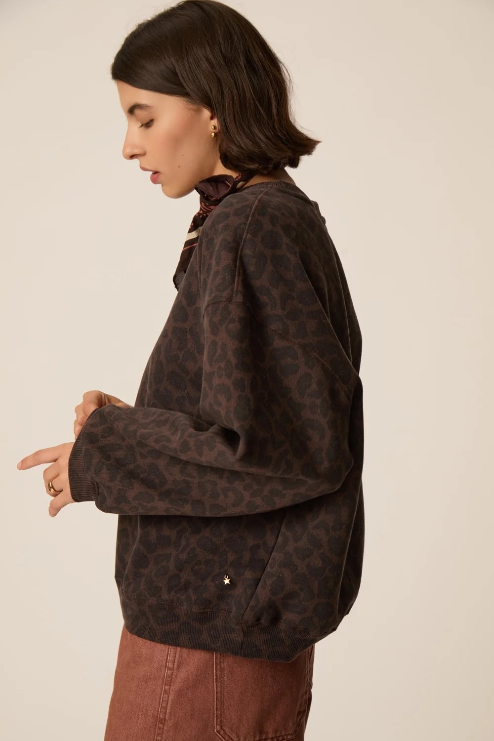 Jacinthe Leopard Sweatshirt