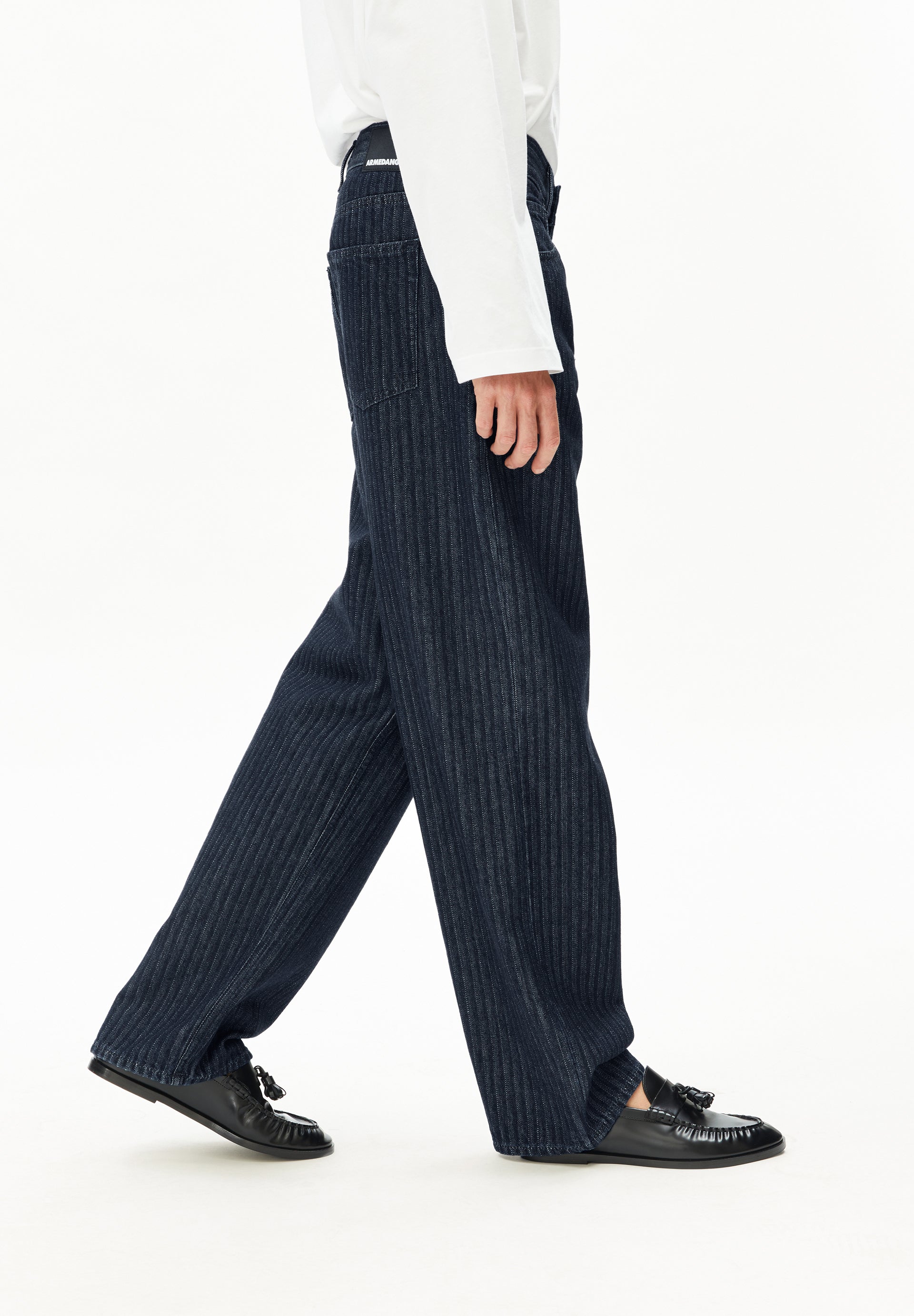 Haayi Herringbone Baggy Jean