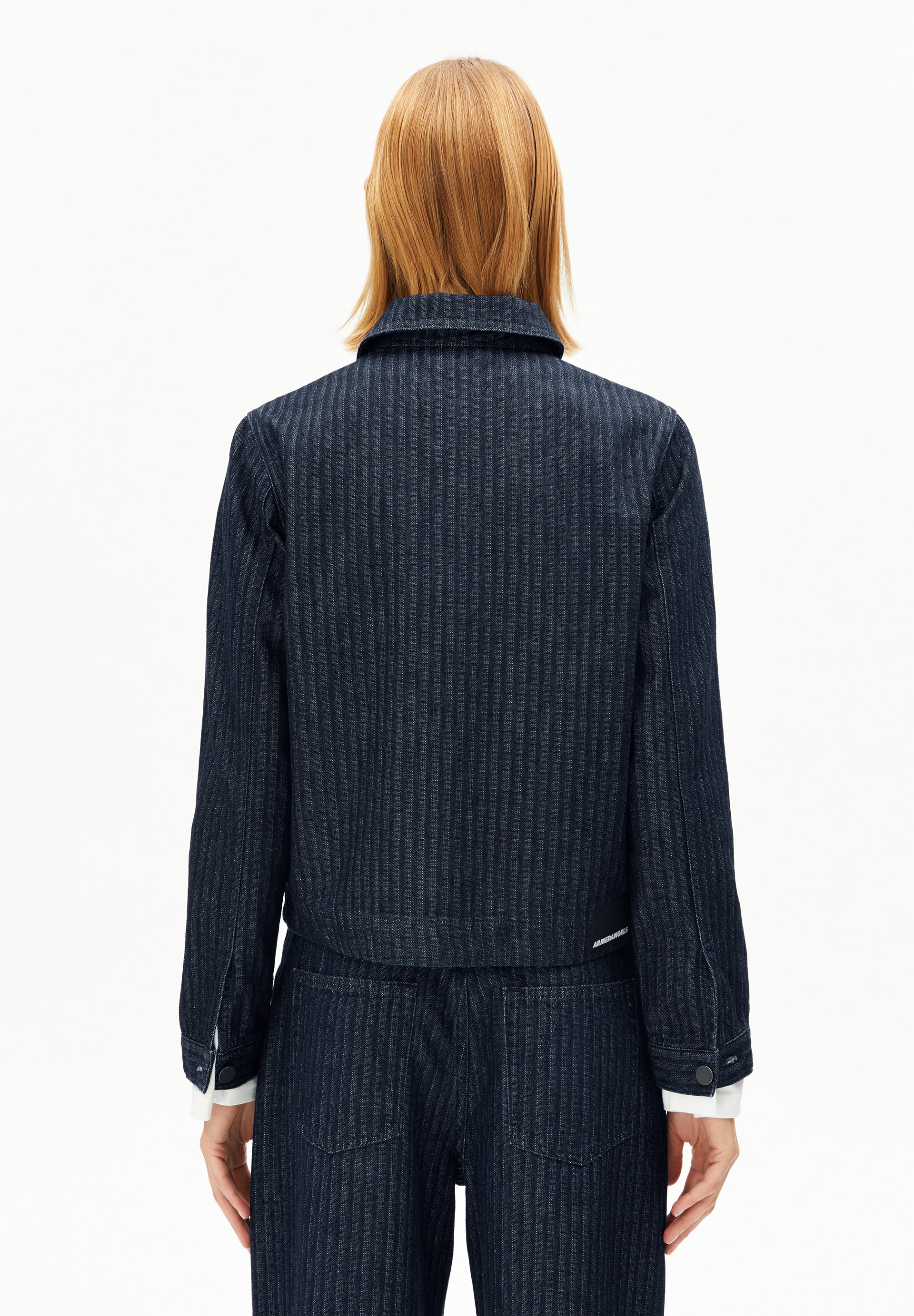 Herringbone Denim Chore Jacket