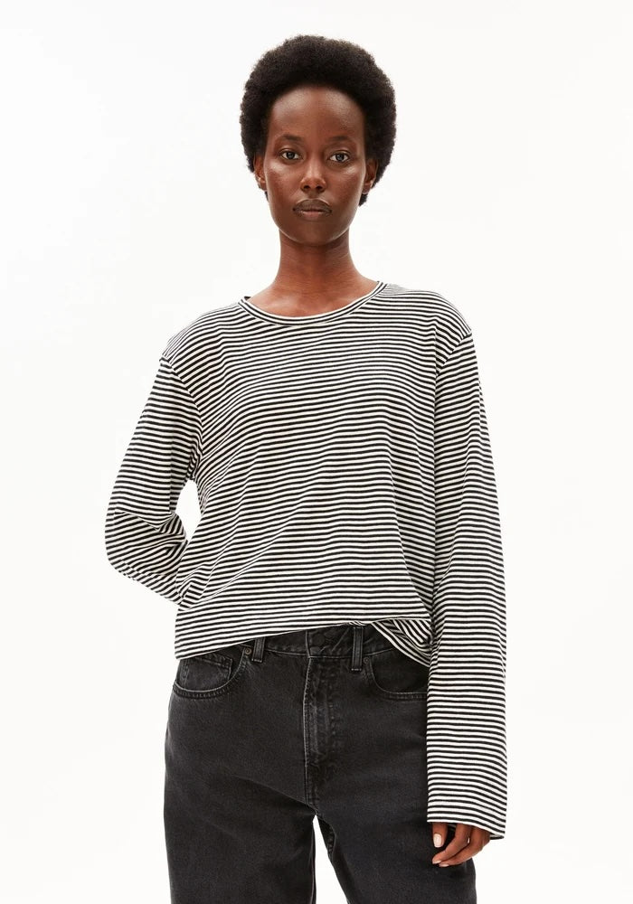 Slub Jersey Stripe Longsleeve
