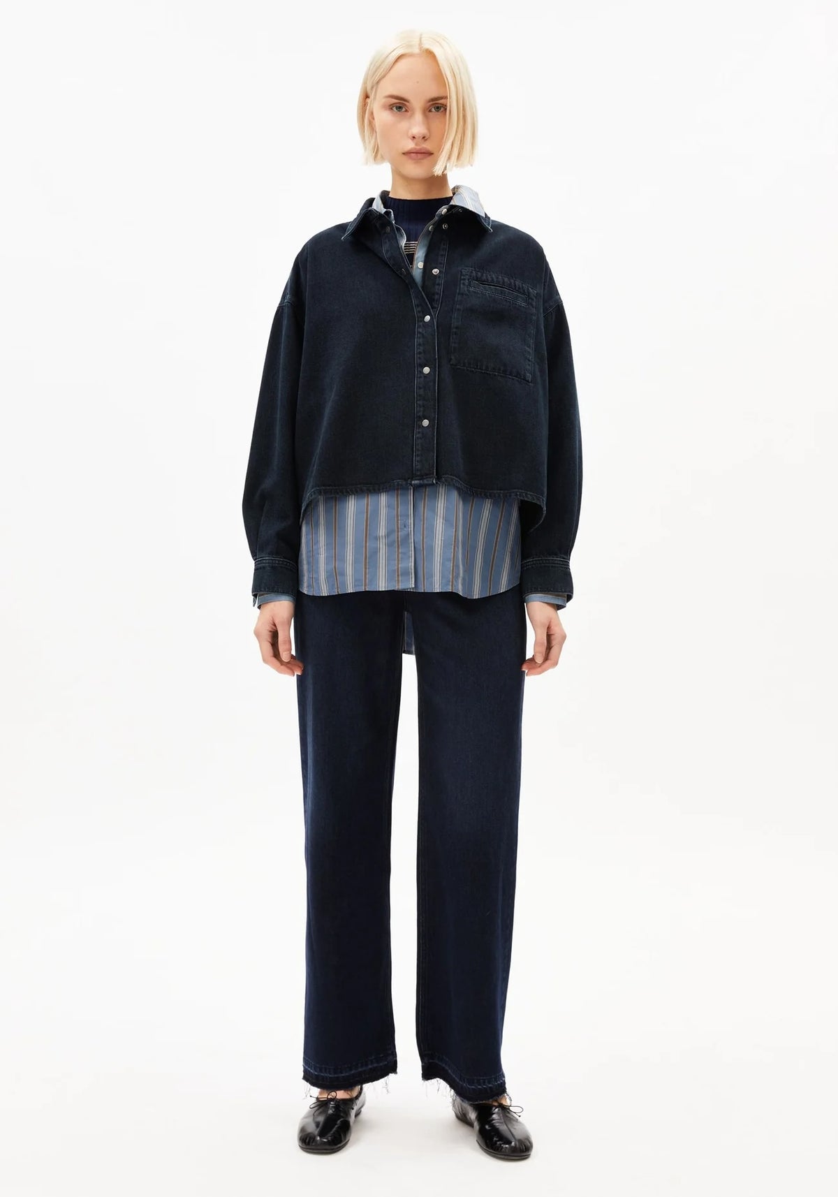 Nalaani Denim Blouse