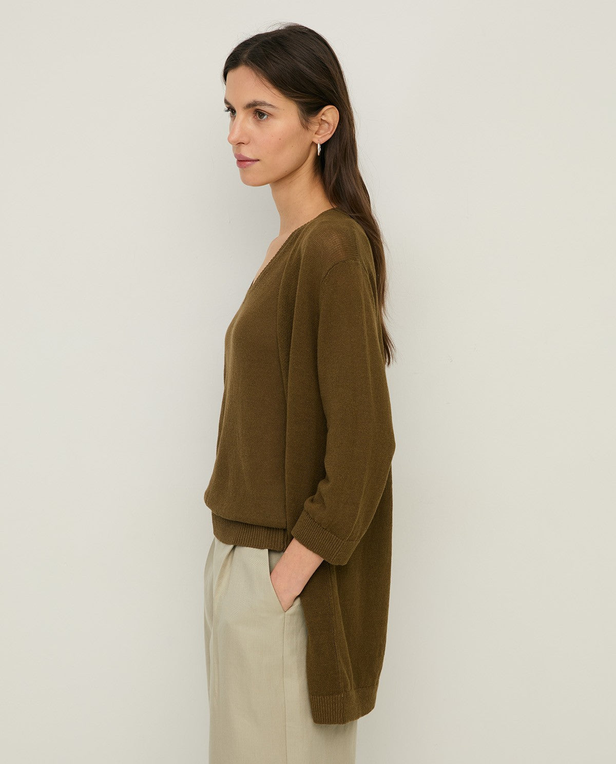 Charlotte Linen Cardigan