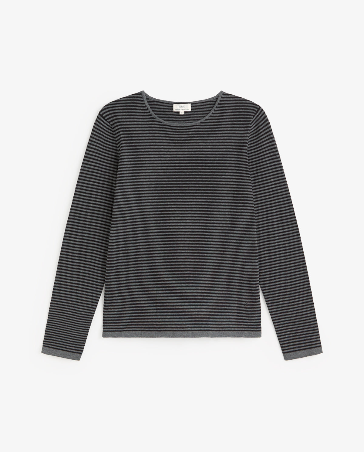 Fine Knit Striped Sweater