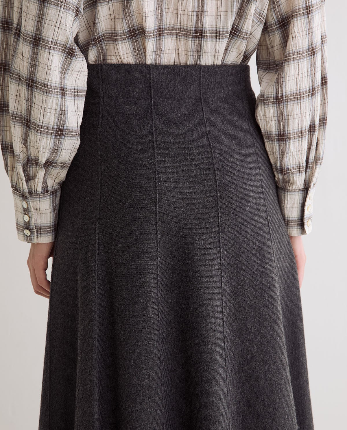 Knit Midi Skirt