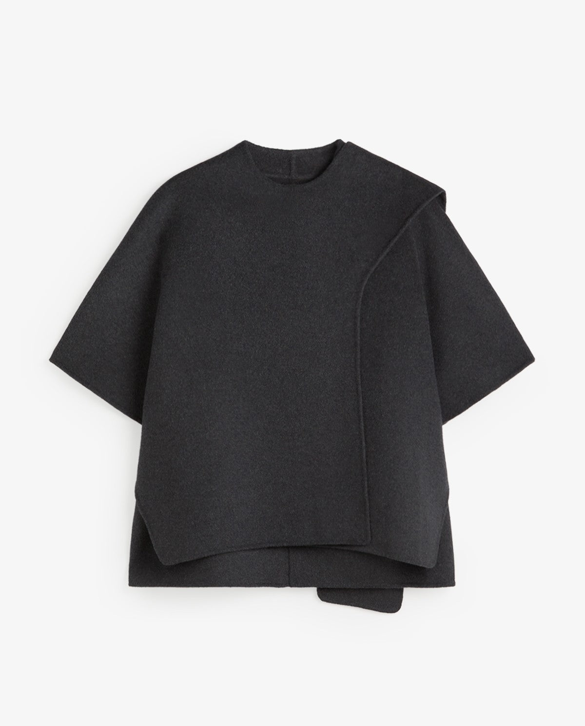 Wool Cape Coat