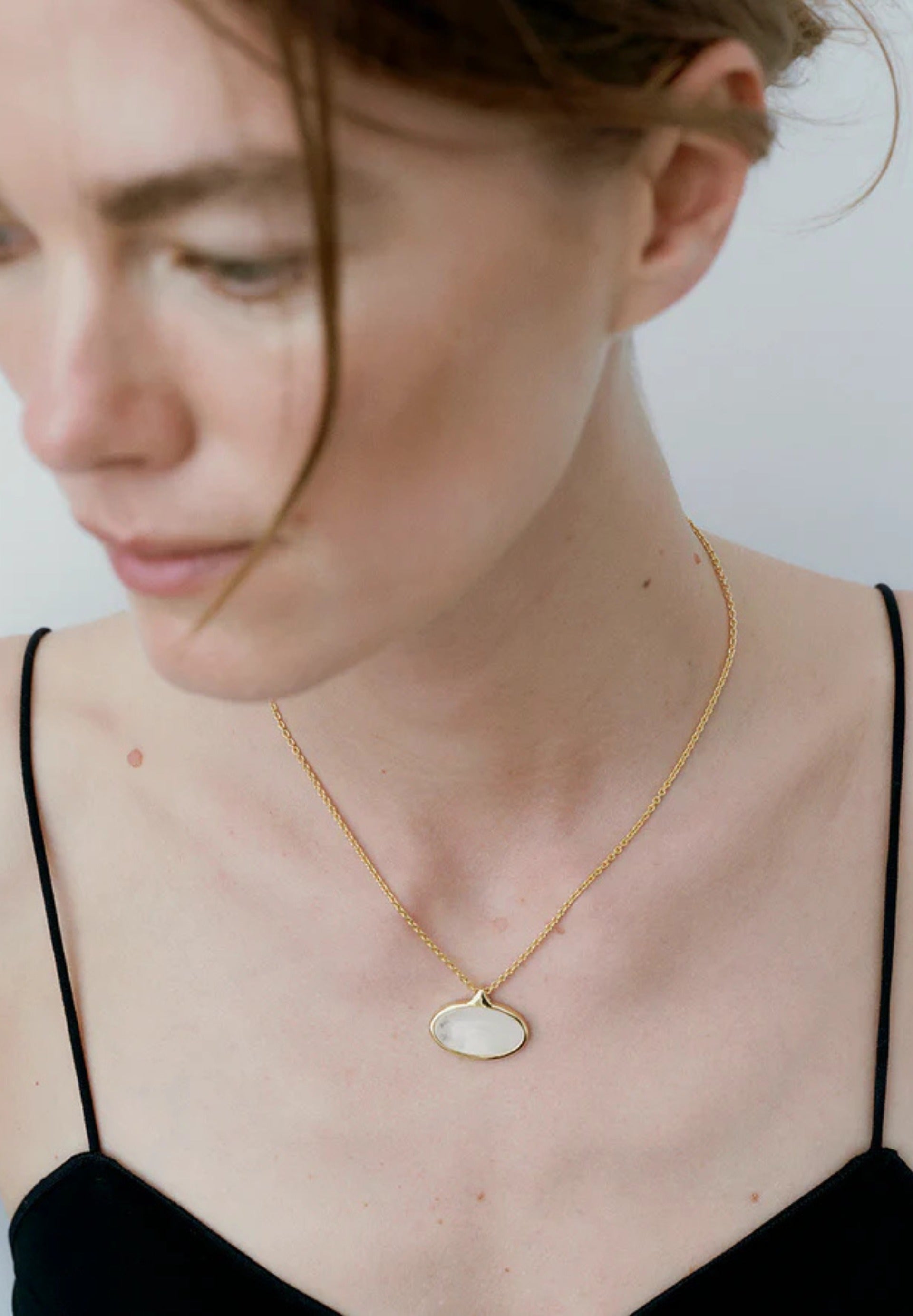 Datura Pendant Necklace