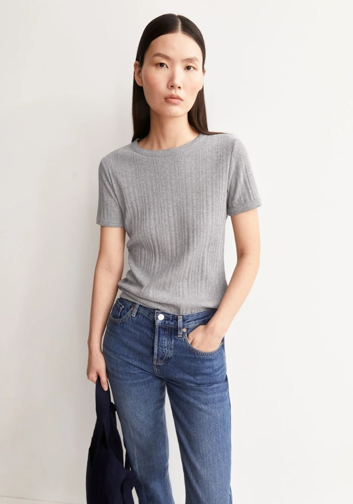 Pointelle T-Shirt