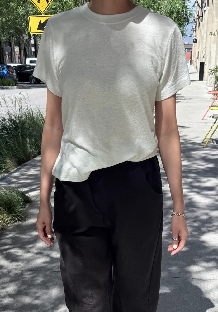 Bo Linen Blend Tee