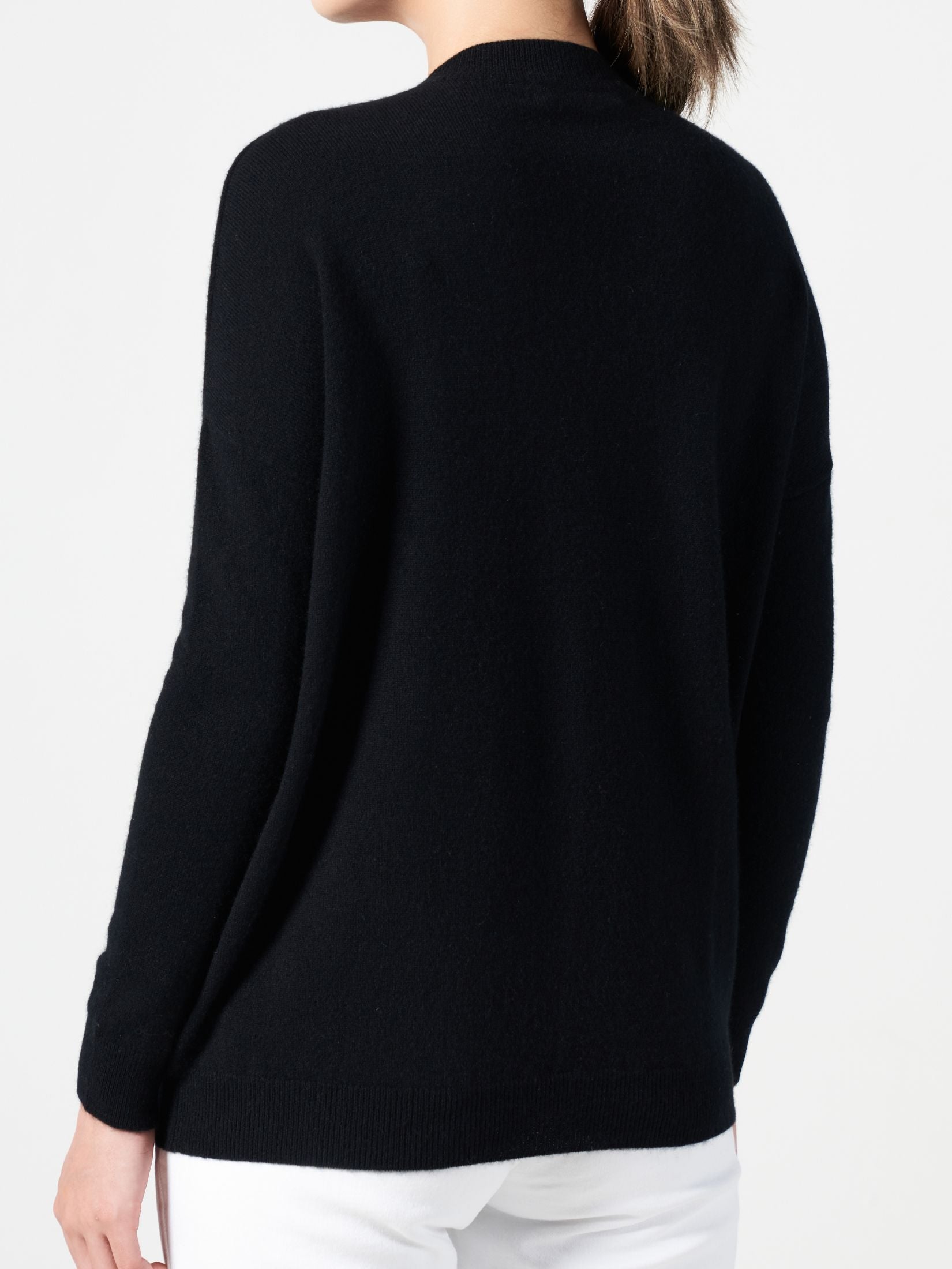 Cashmere Loose Pocket Cardigan