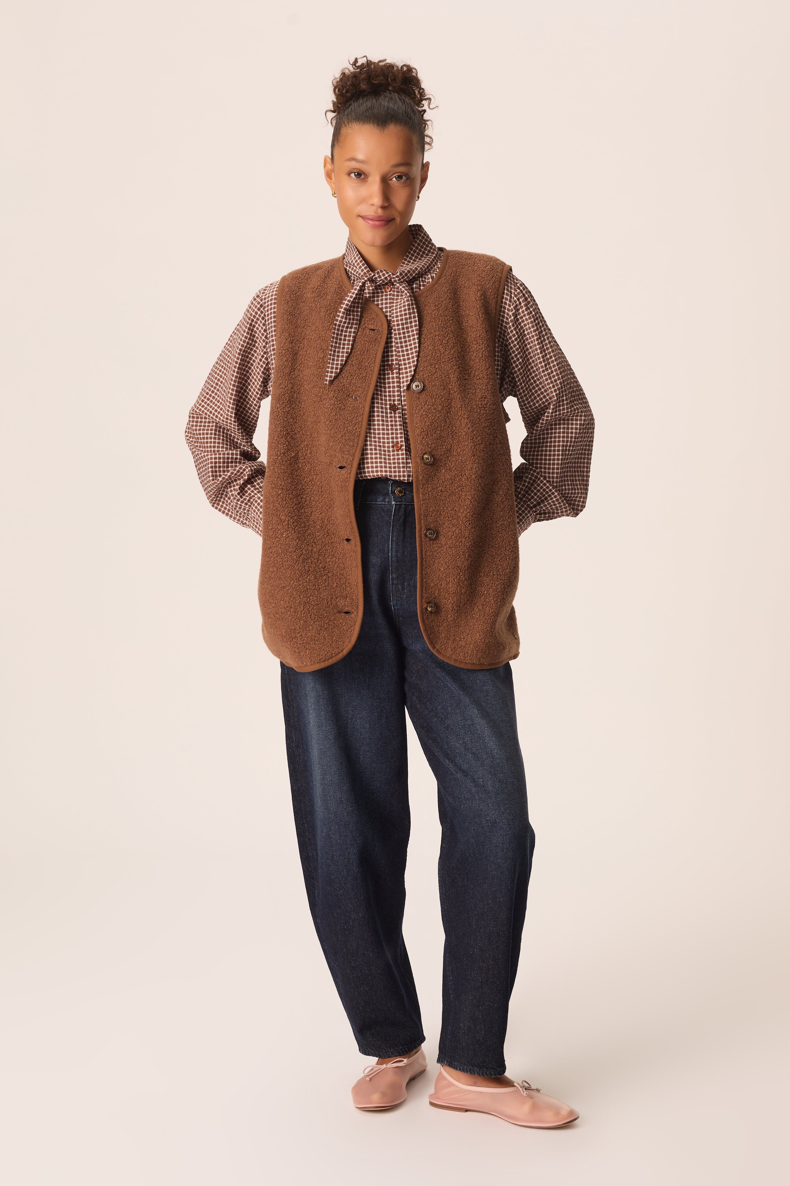 Gwendi Bouclé Vest