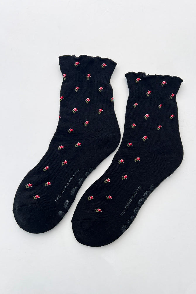 Ruffled Hugger Socks