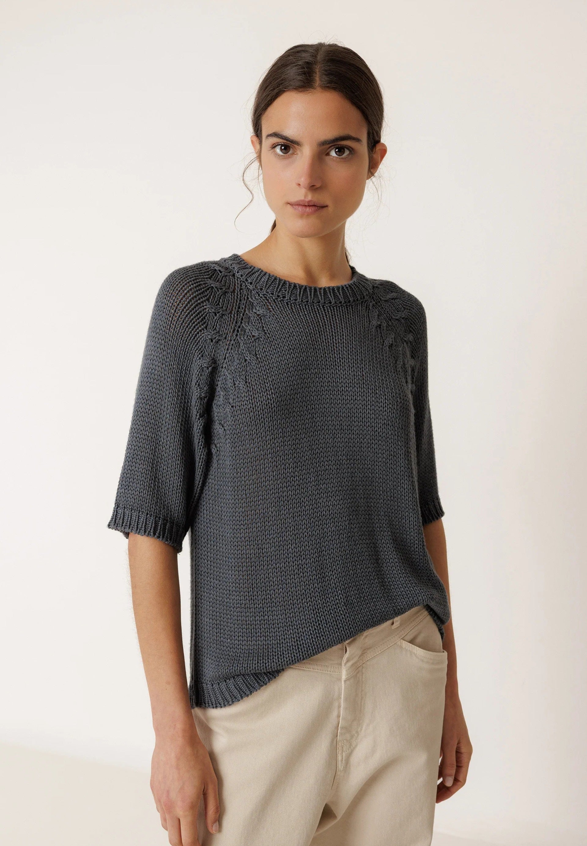 Ribbon Stitch Sweater