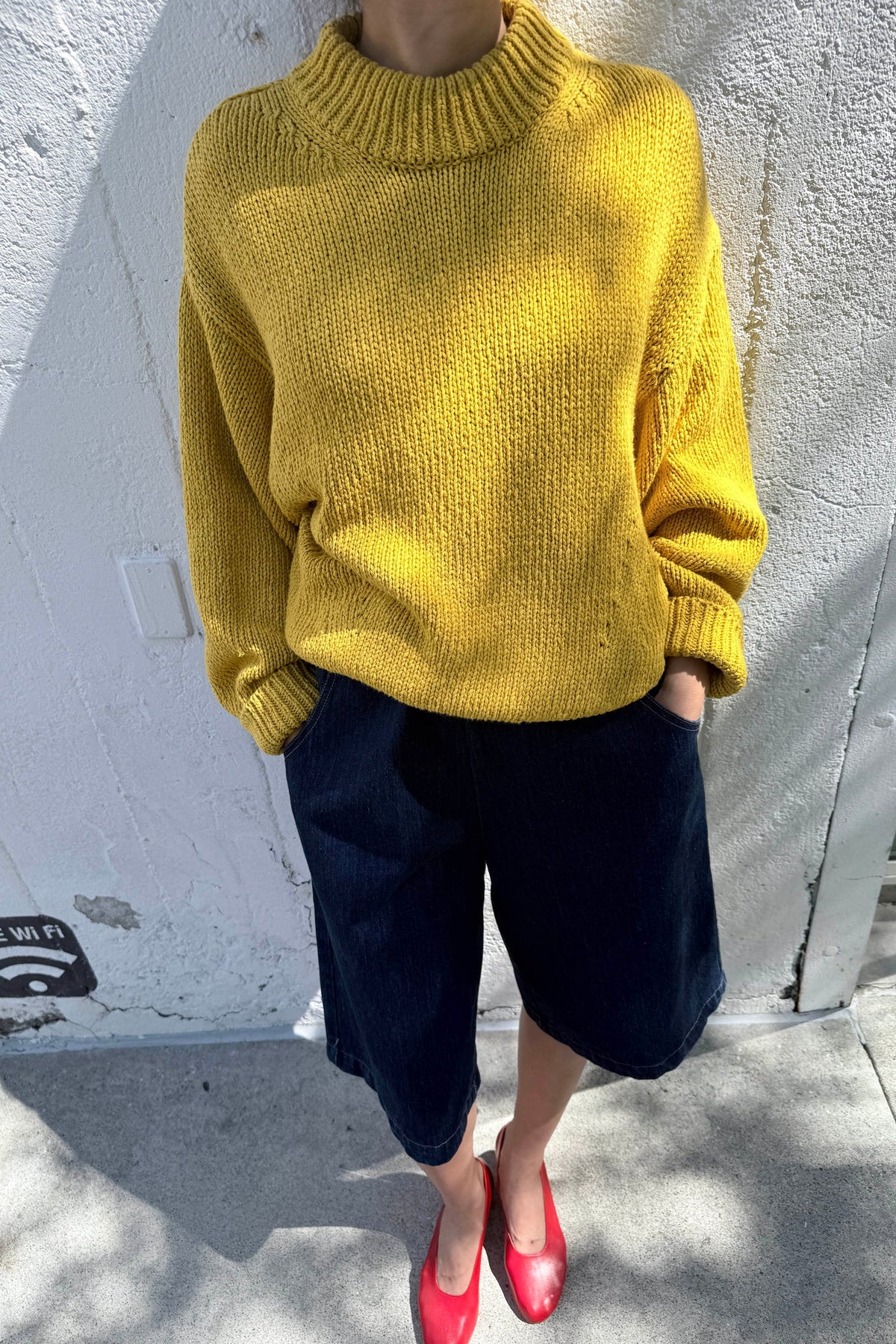 Zoe Cotton Sweater