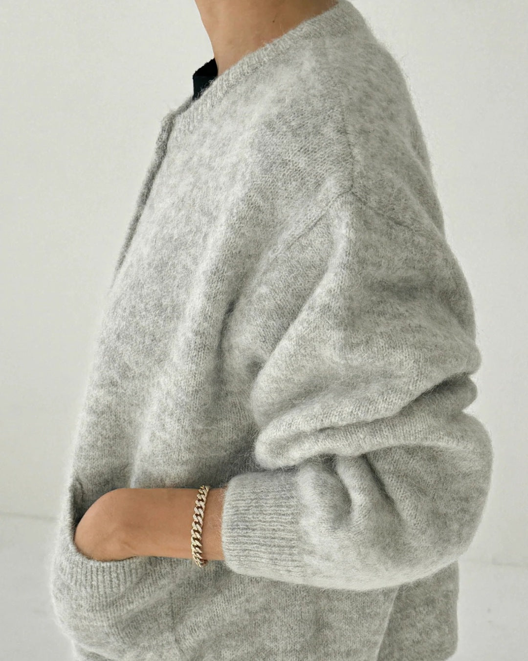 Amélie Alpaca Cardigan