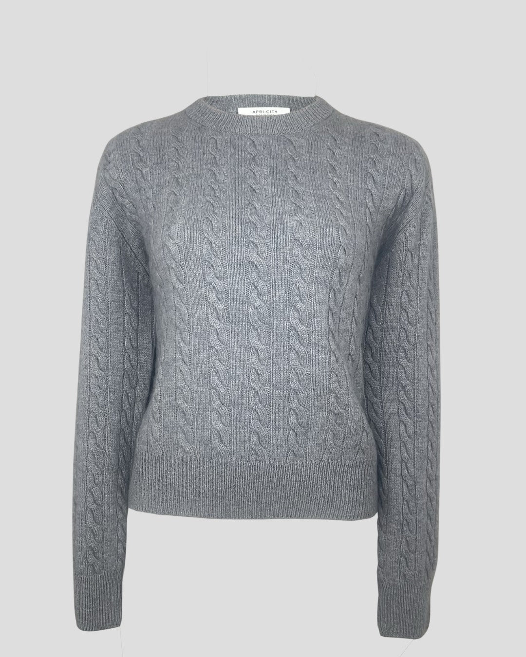 Cable Knit Cashmere Sweater