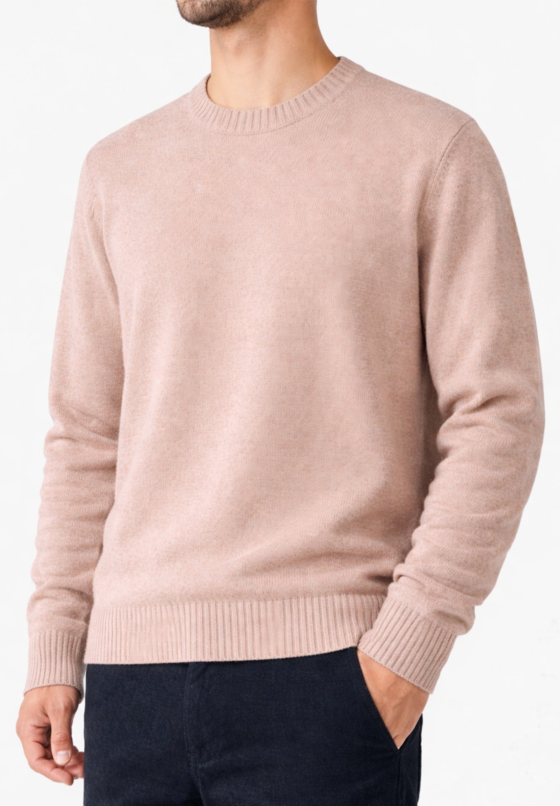 Round Neck Cashmere Sweater