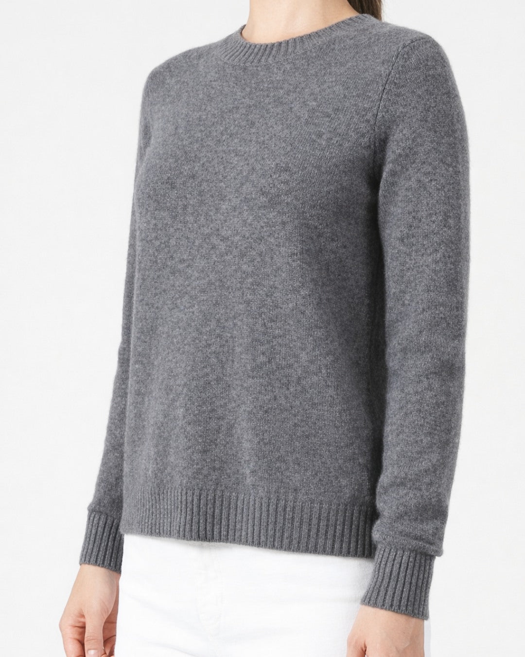 Round Neck Cashmere Sweater