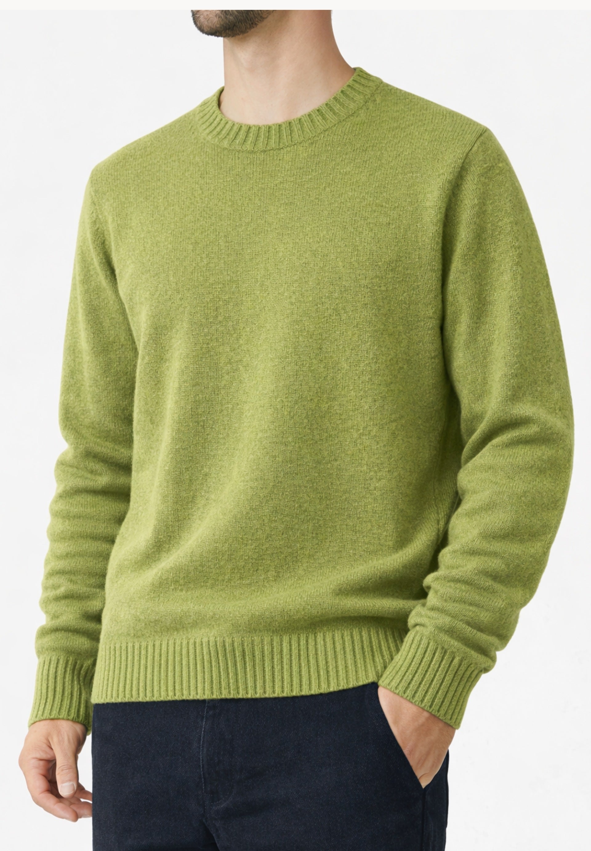 Round Neck Cashmere Sweater