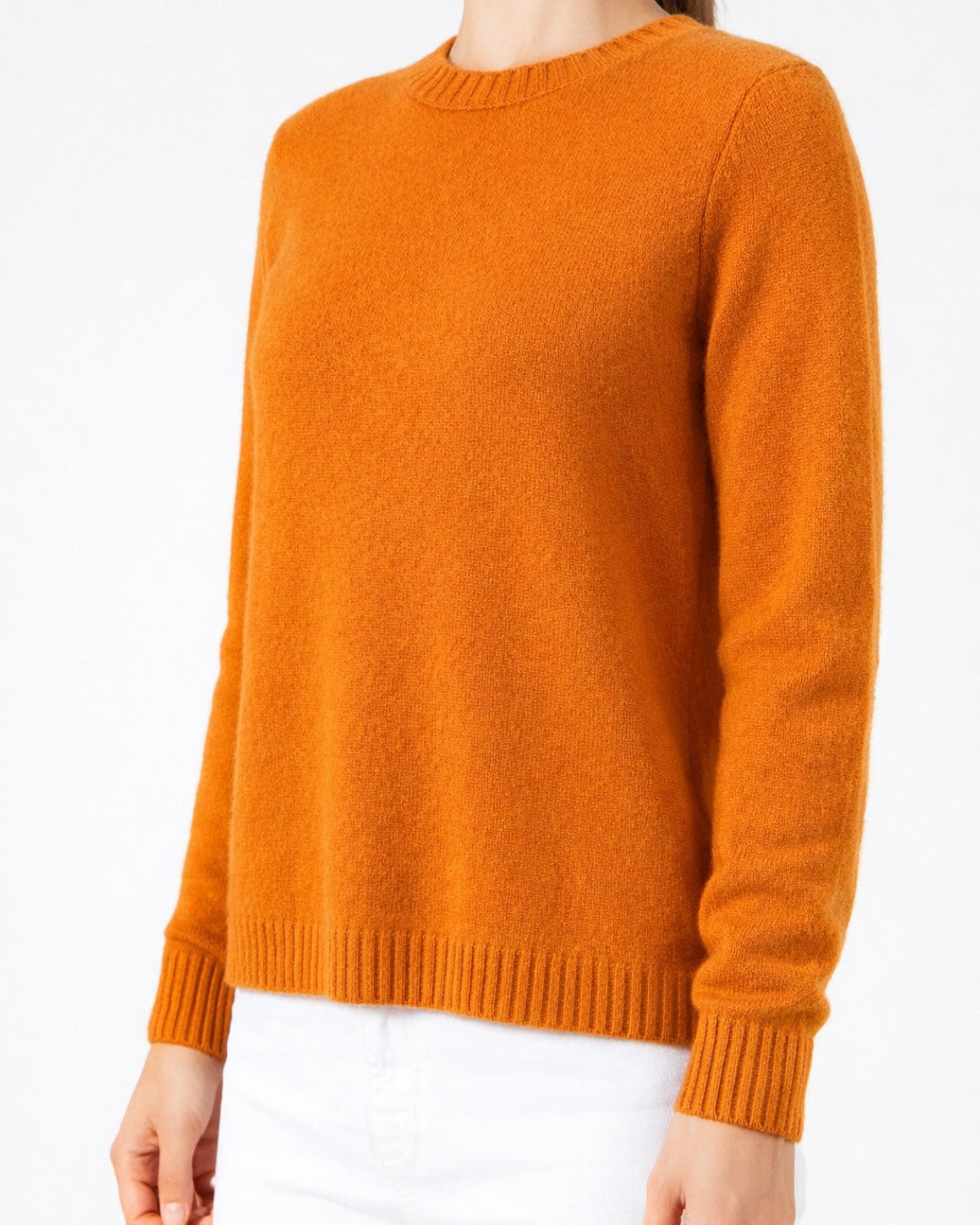 Round Neck Cashmere Sweater