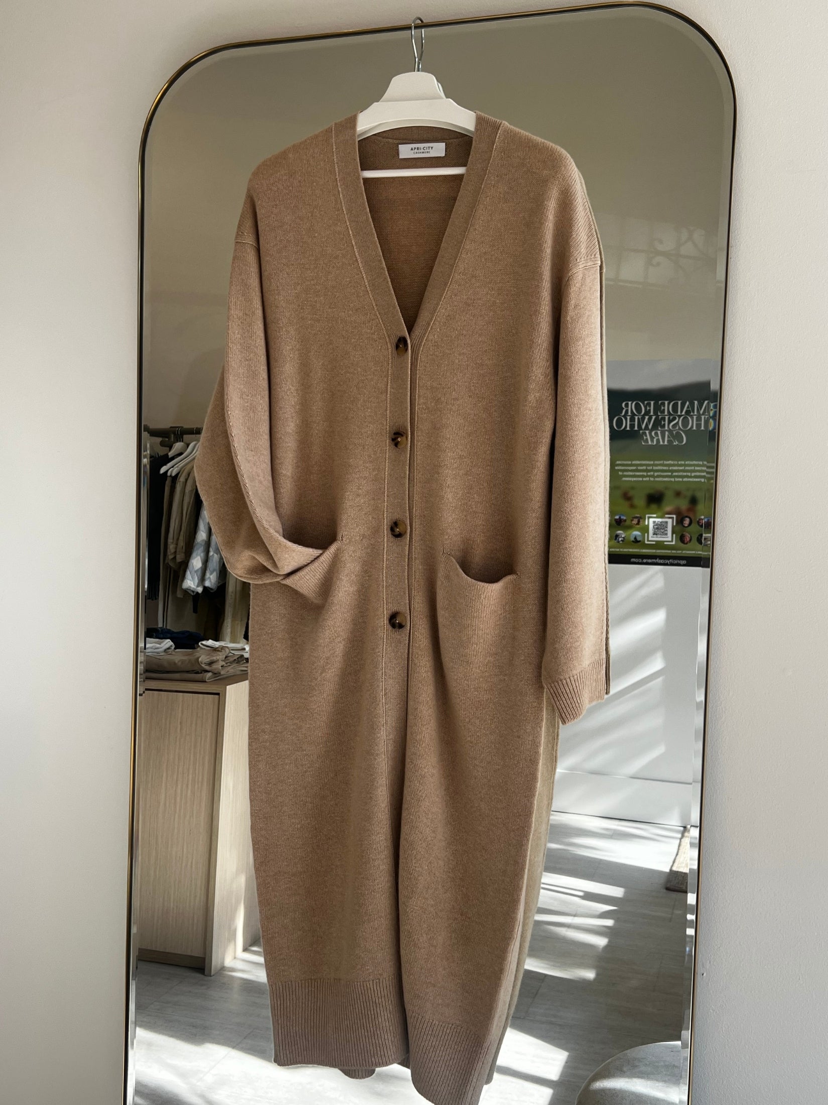 Cashmere Long Cardigan