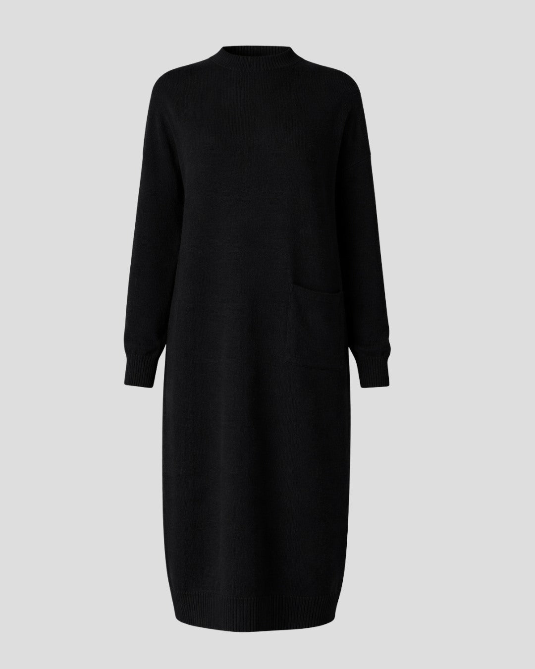 Cashmere One Pocket Loose Dress
