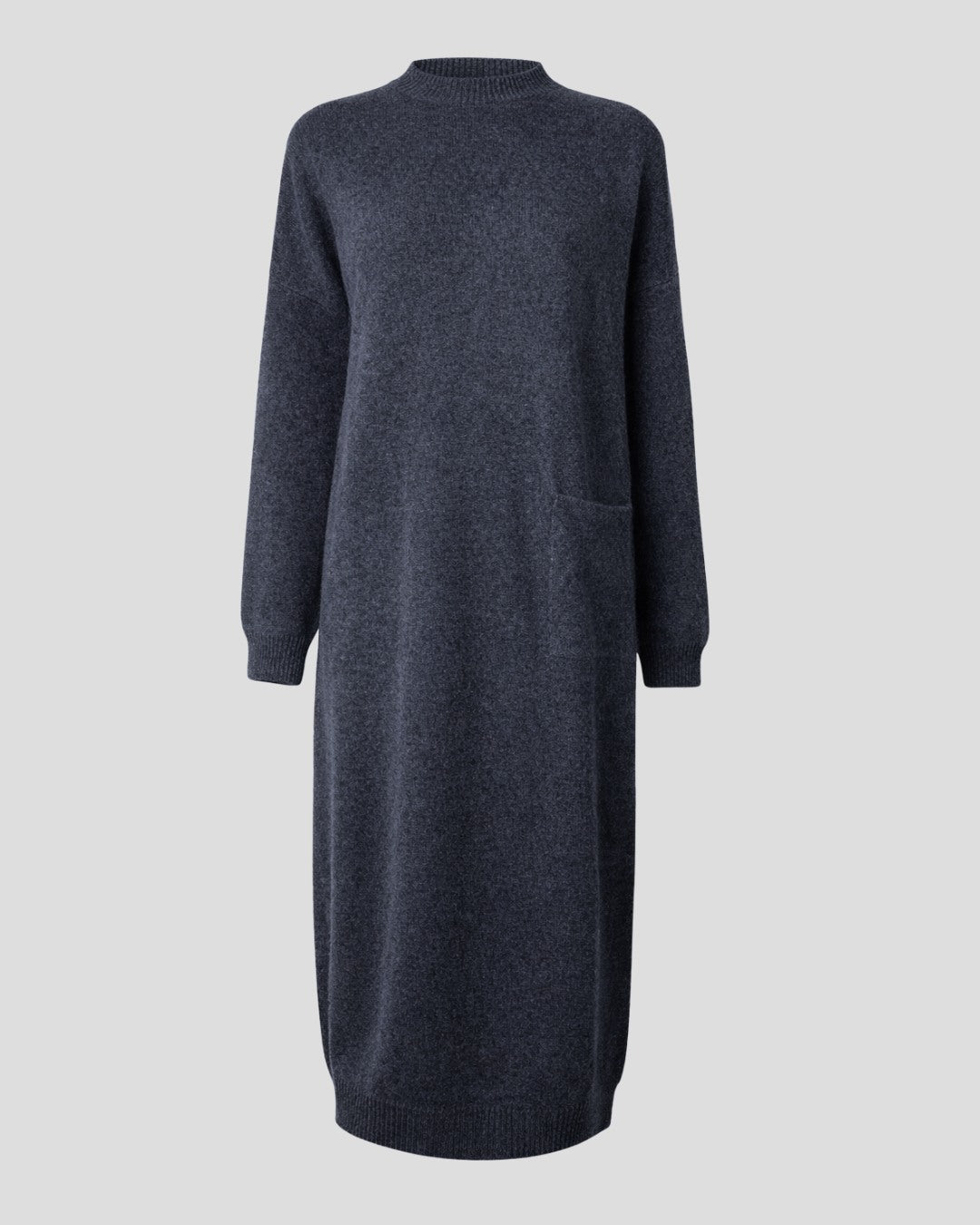 Cashmere One Pocket Loose Dress