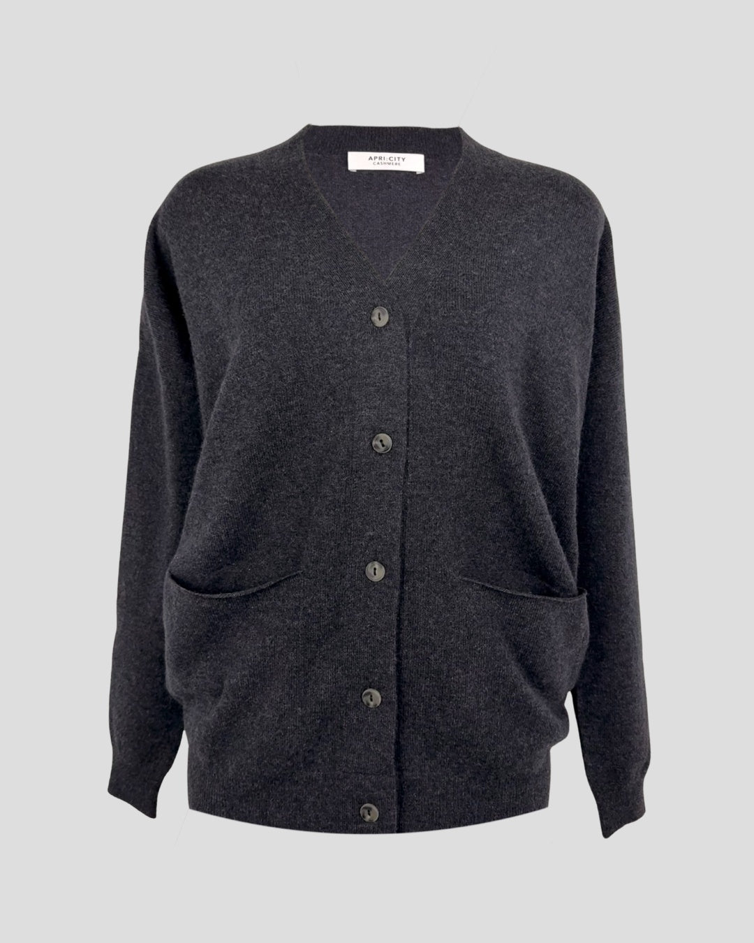 Cashmere Loose Pocket Cardigan