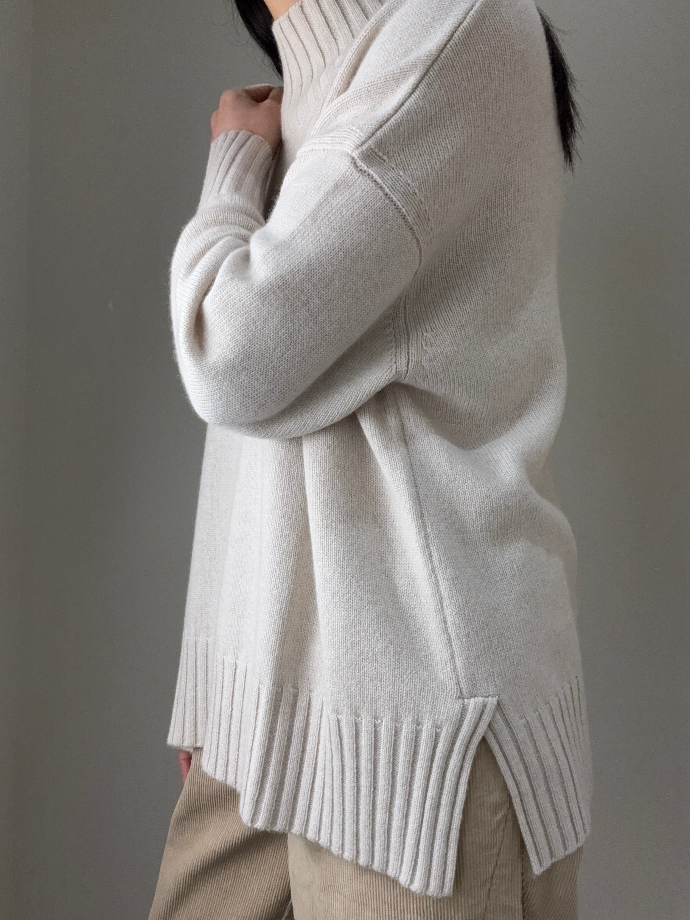 Cashmere Mock neck Sweater
