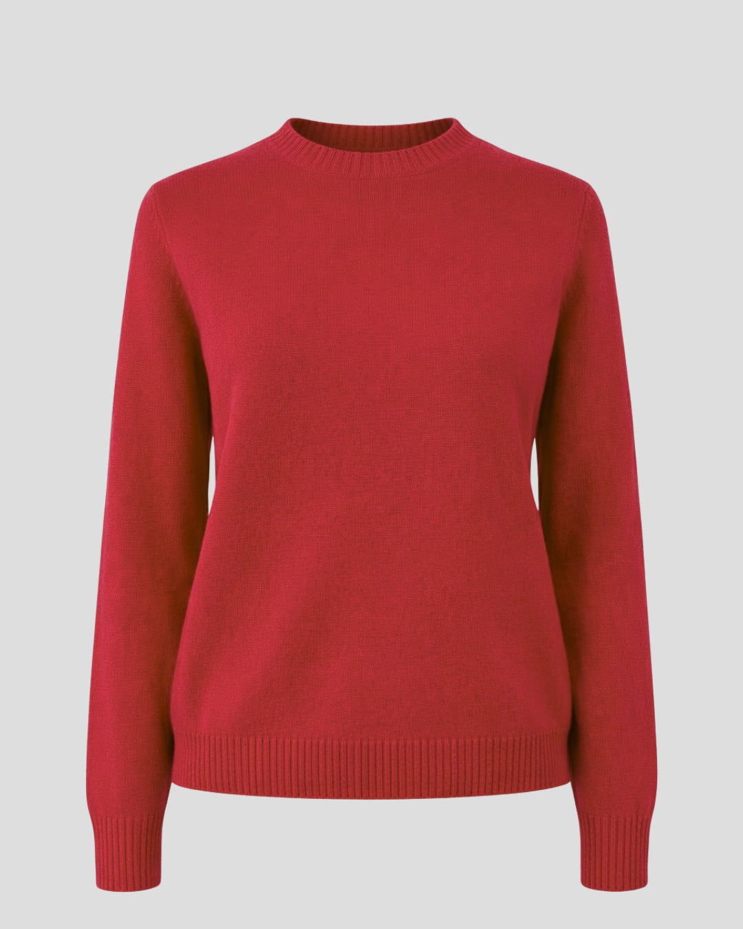 Round Neck Cashmere Sweater