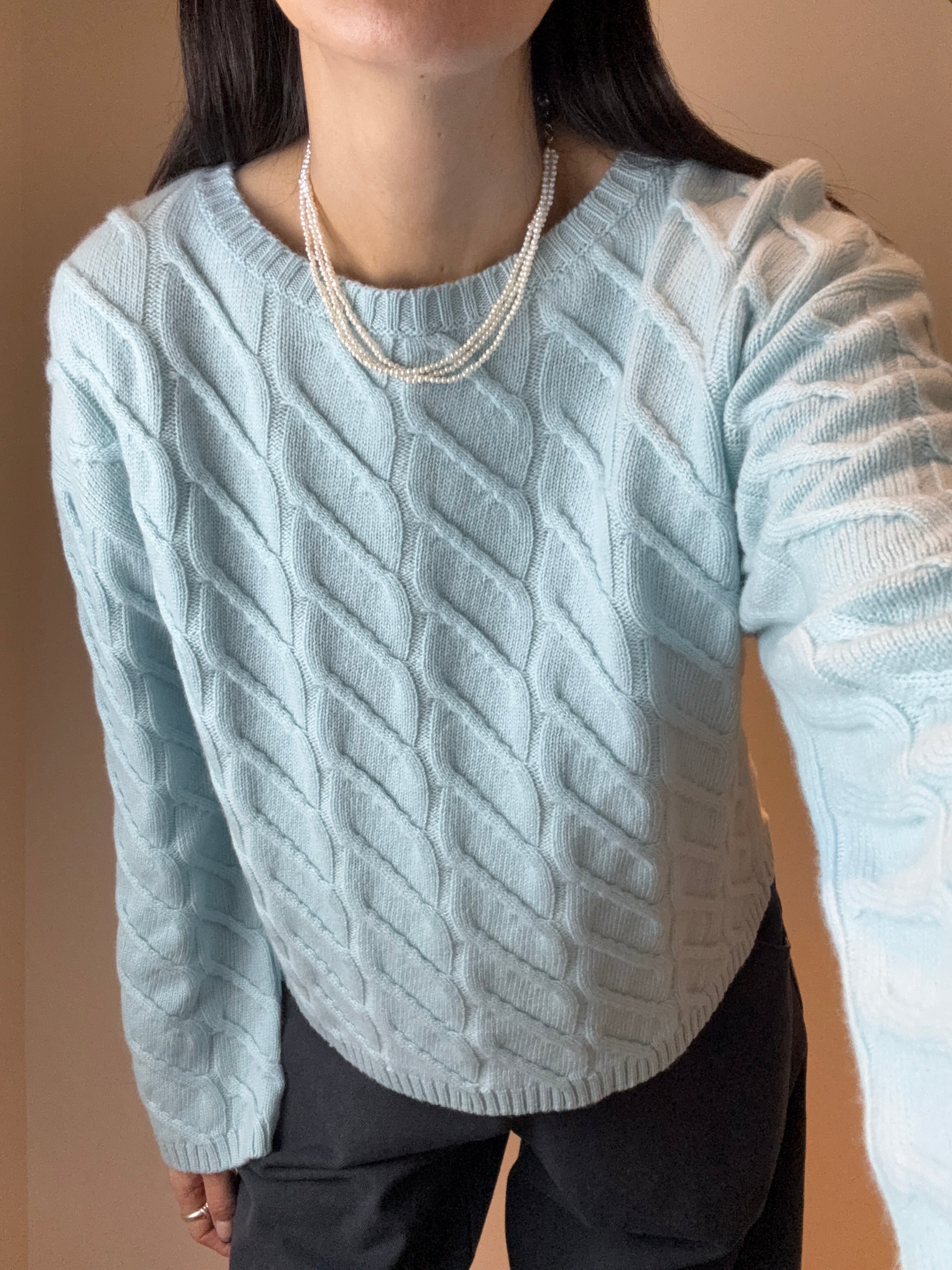 Twist Stitch Cashmere Sweater
