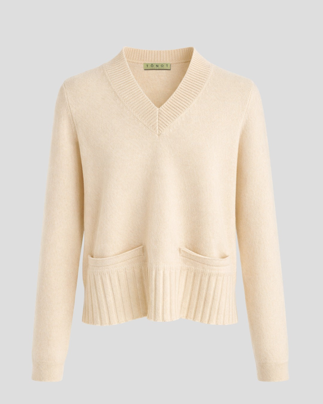 Cashmere V Neck Loose Sweater