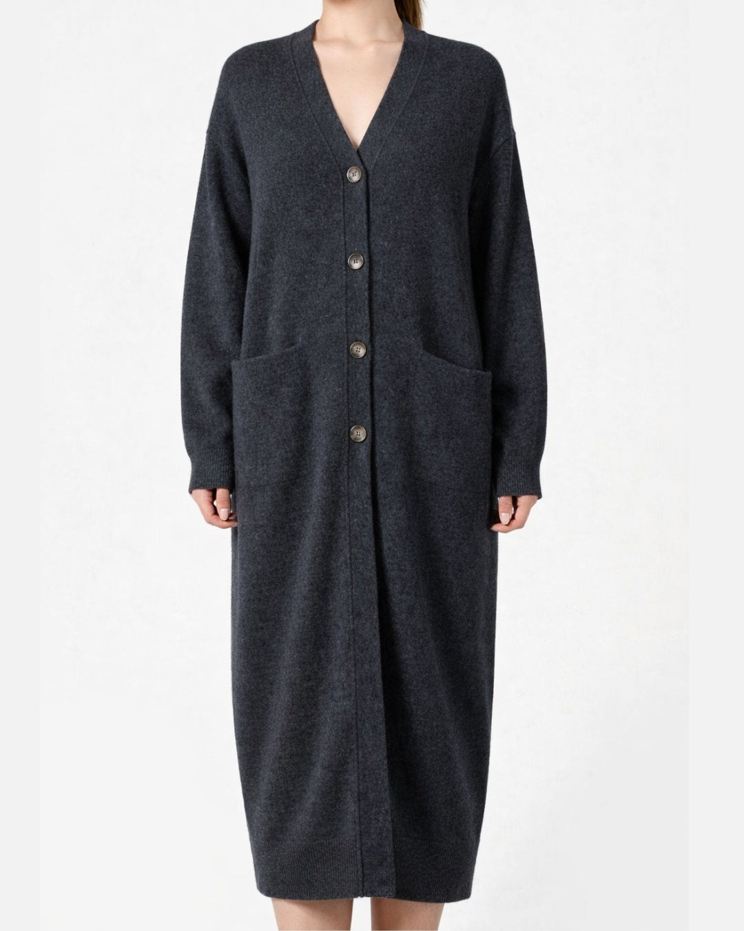 Cashmere Long Cardigan