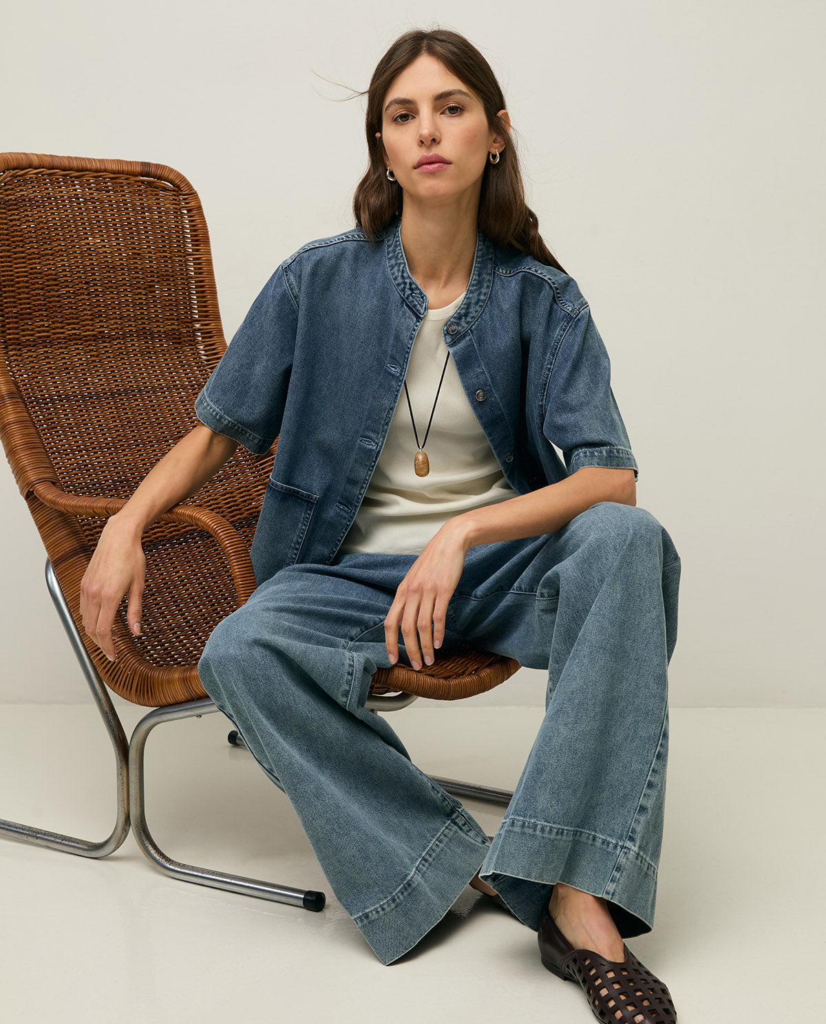 Cleo Lyocell Denim Jacket