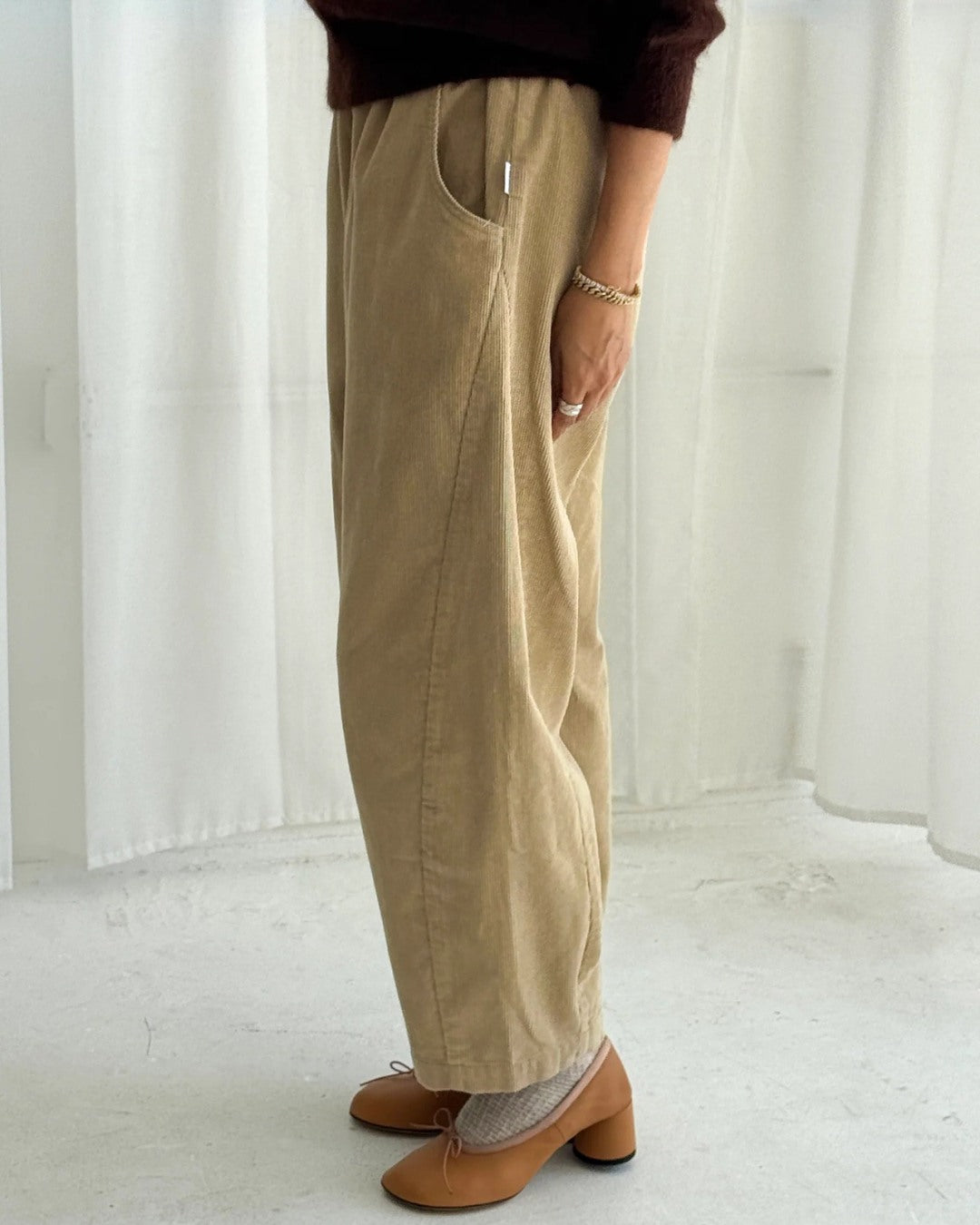 Corduroy Arc Pants