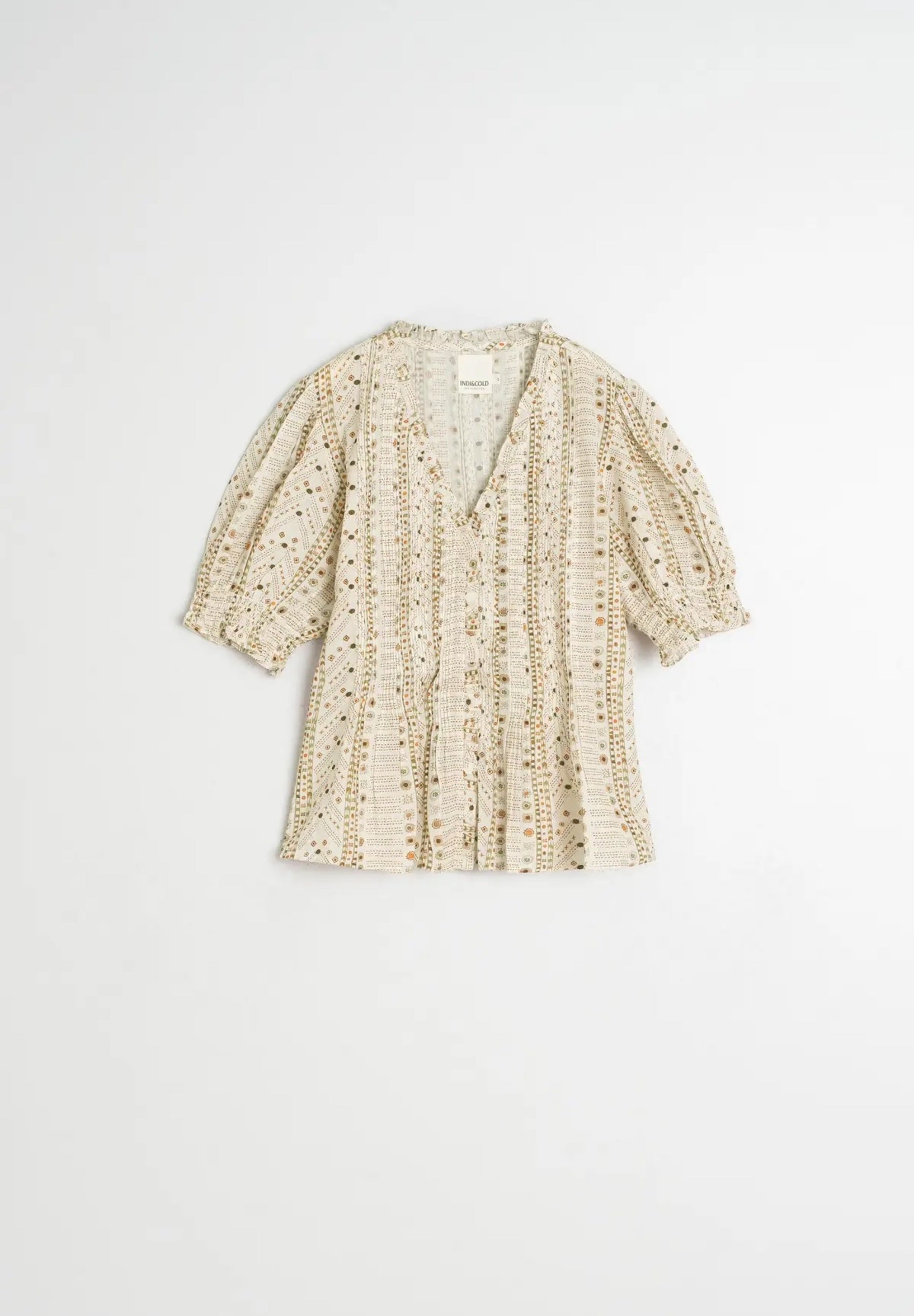 Micro Ruffle Shirt