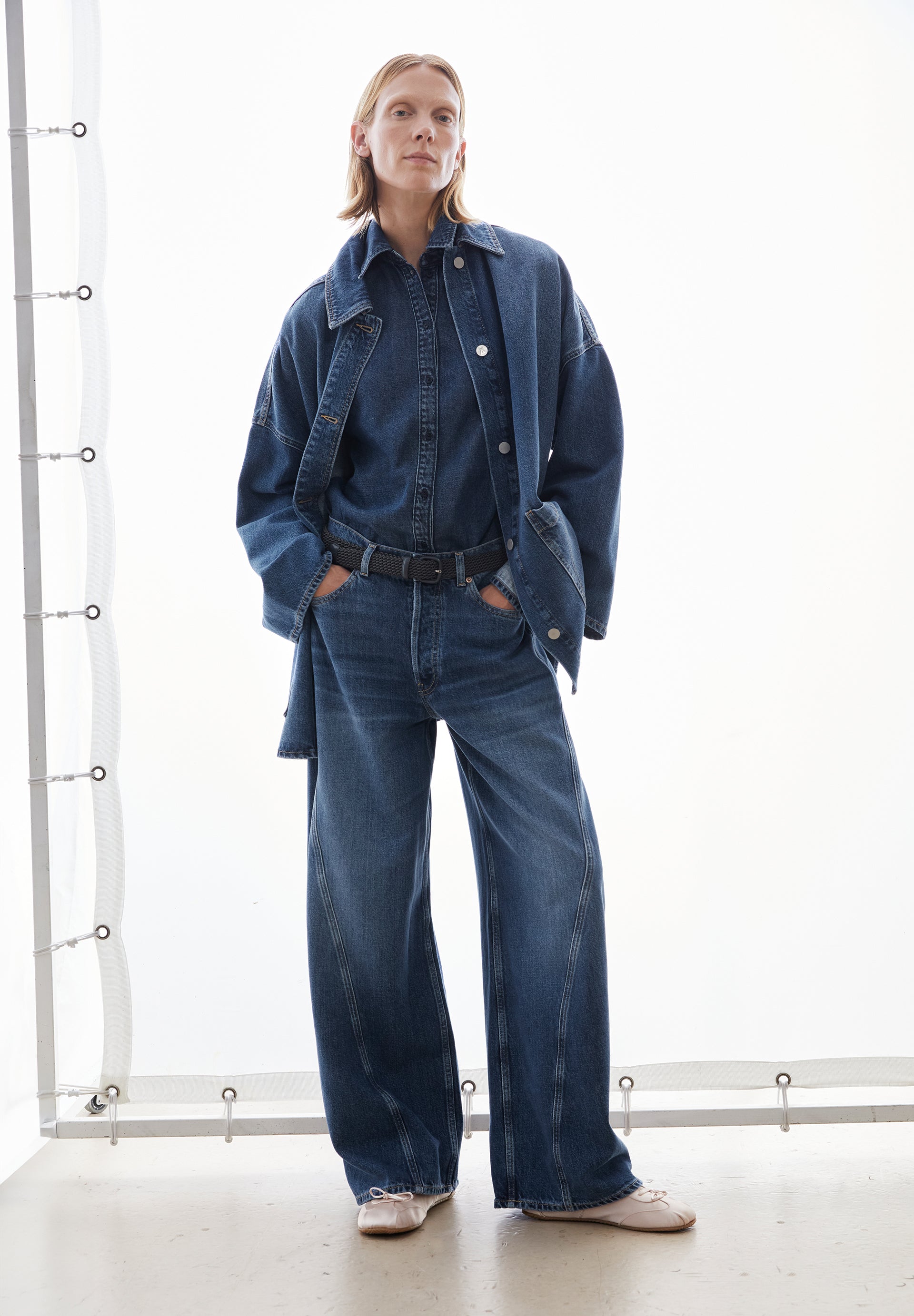 Draapy Denim Jacket