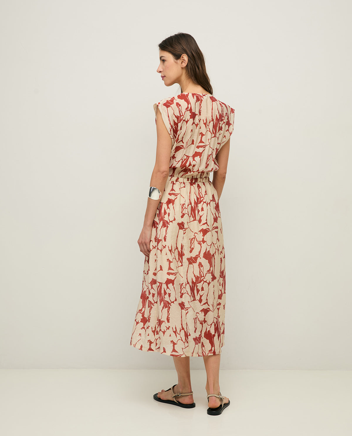Manilas Printed Viscose Dress