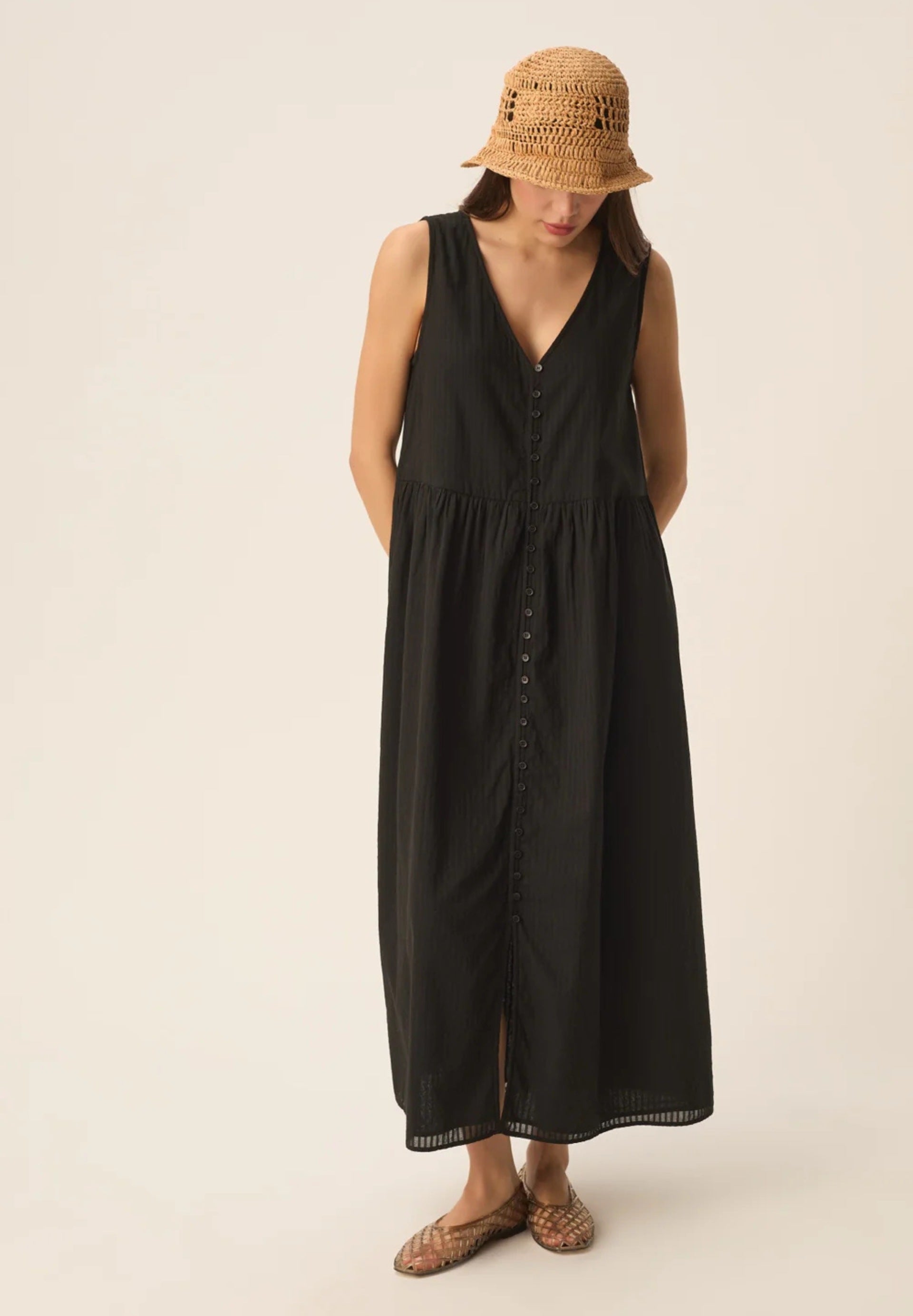 Santana Button Dress