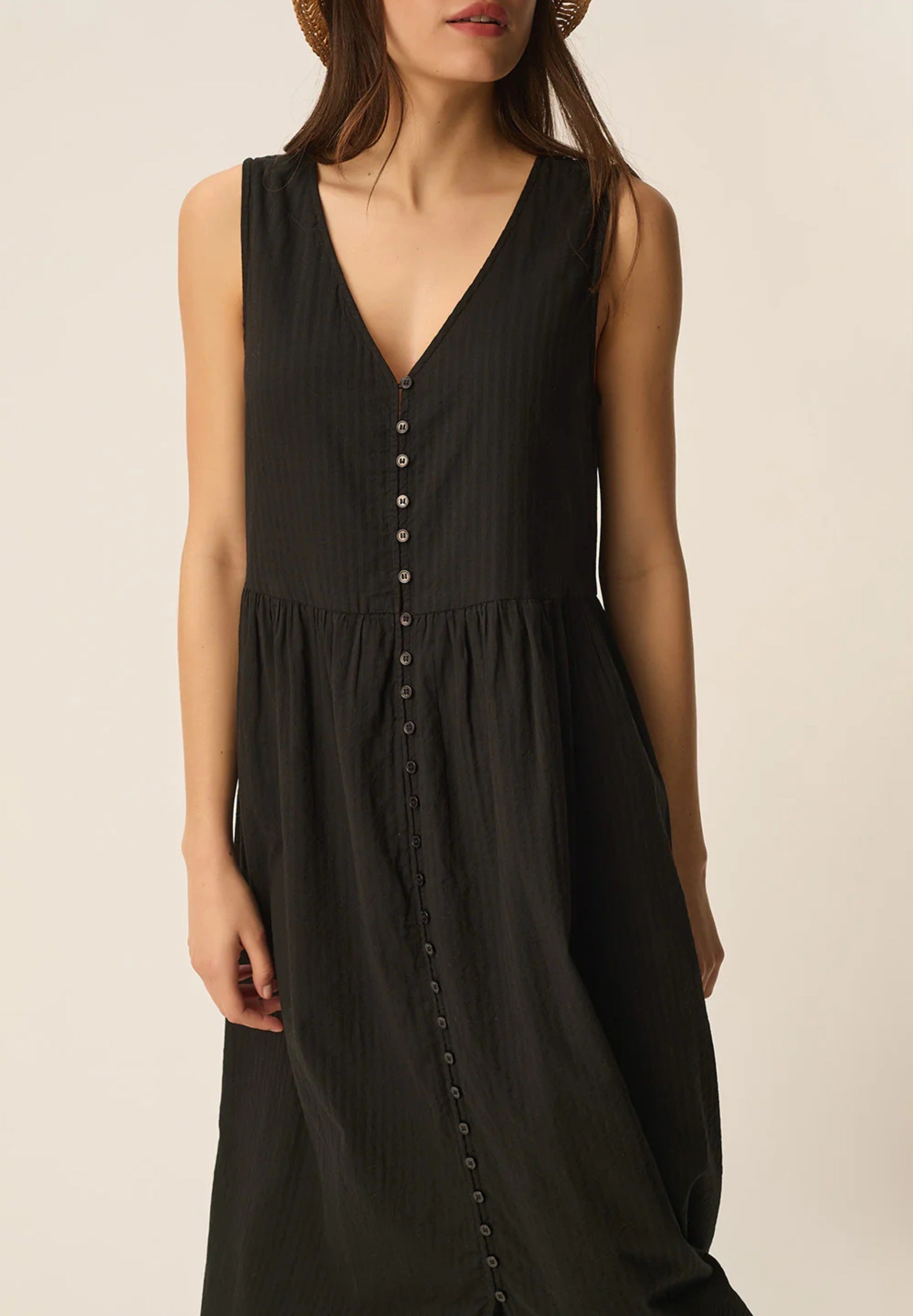 Santana Button Dress