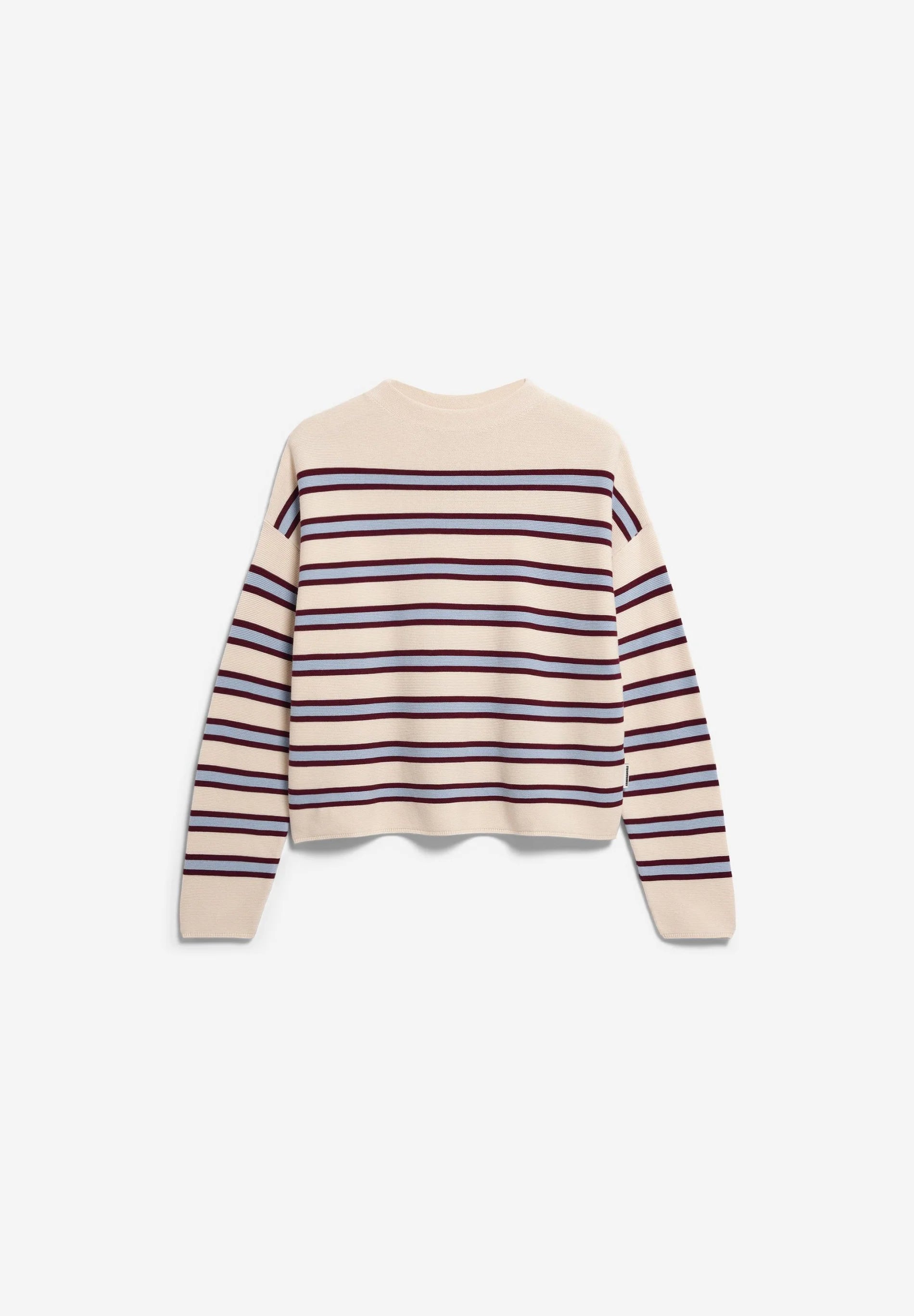Merinaa Stripes Knit Sweater