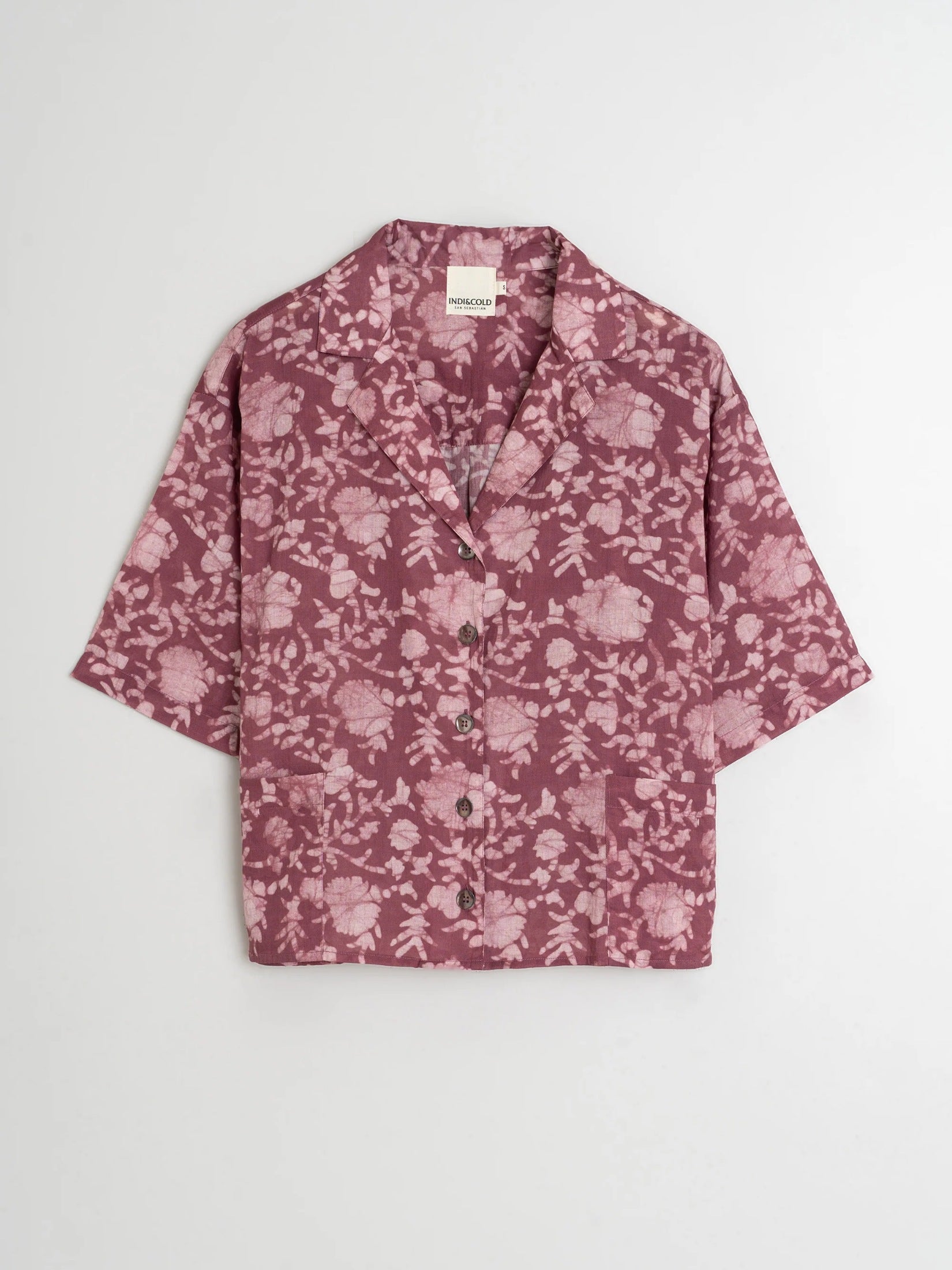 Indigo Organic Cotton Shirt