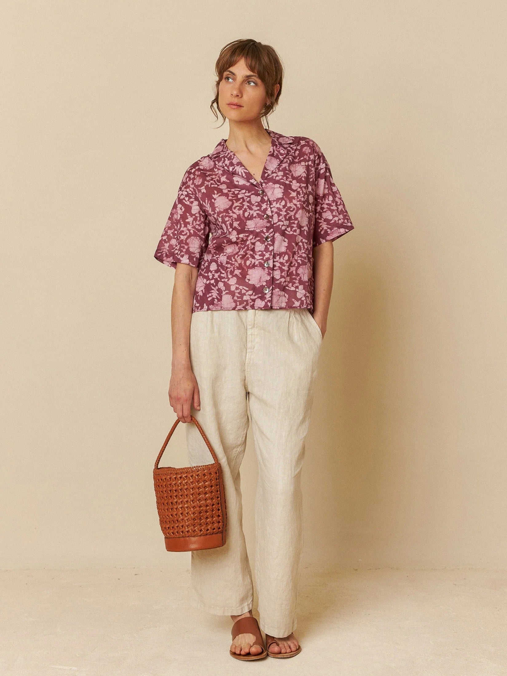 Indigo Organic Cotton Shirt