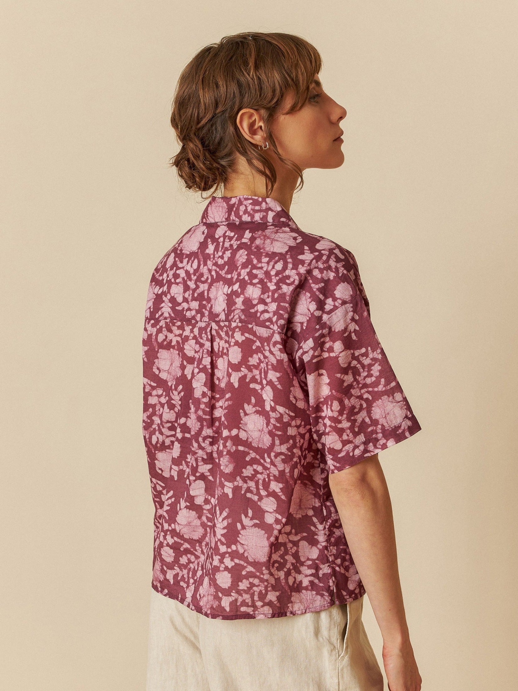 Indigo Organic Cotton Shirt