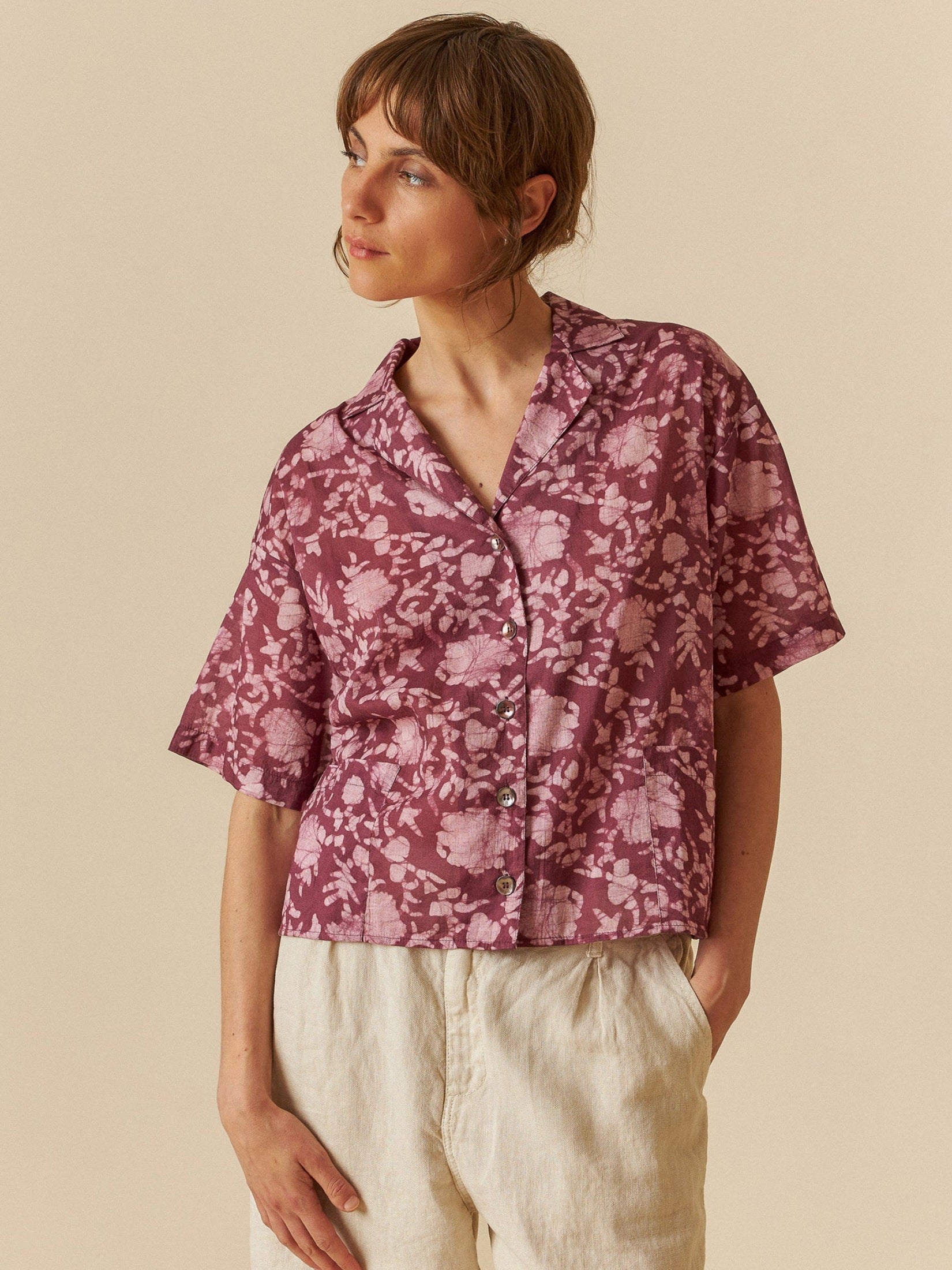 Indigo Organic Cotton Shirt