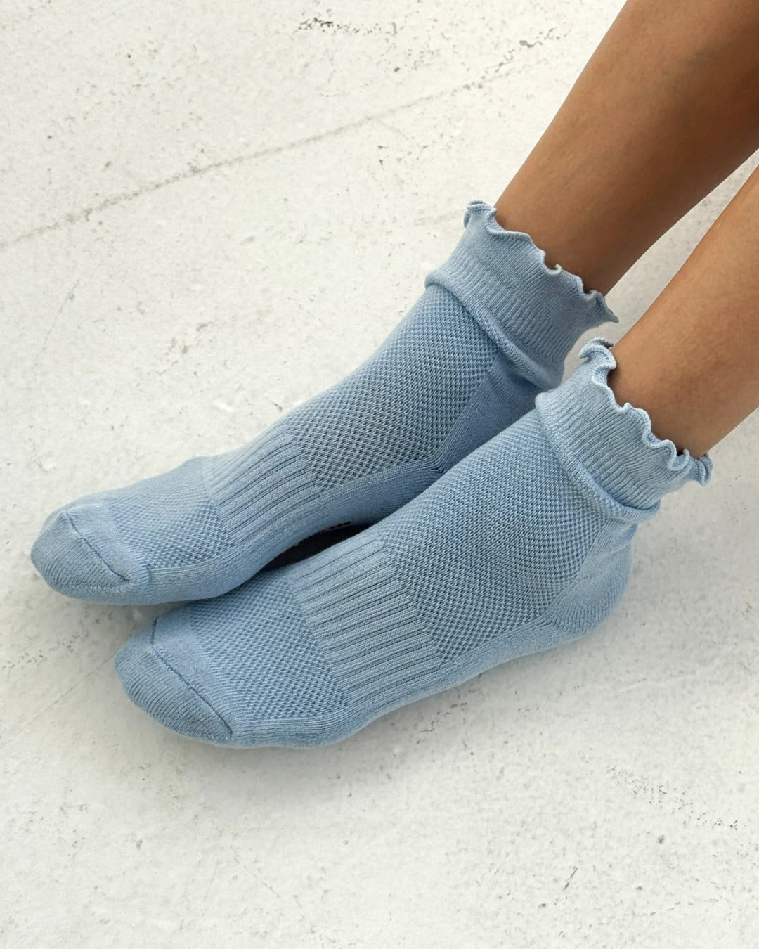 Ruffled Hugger Socks
